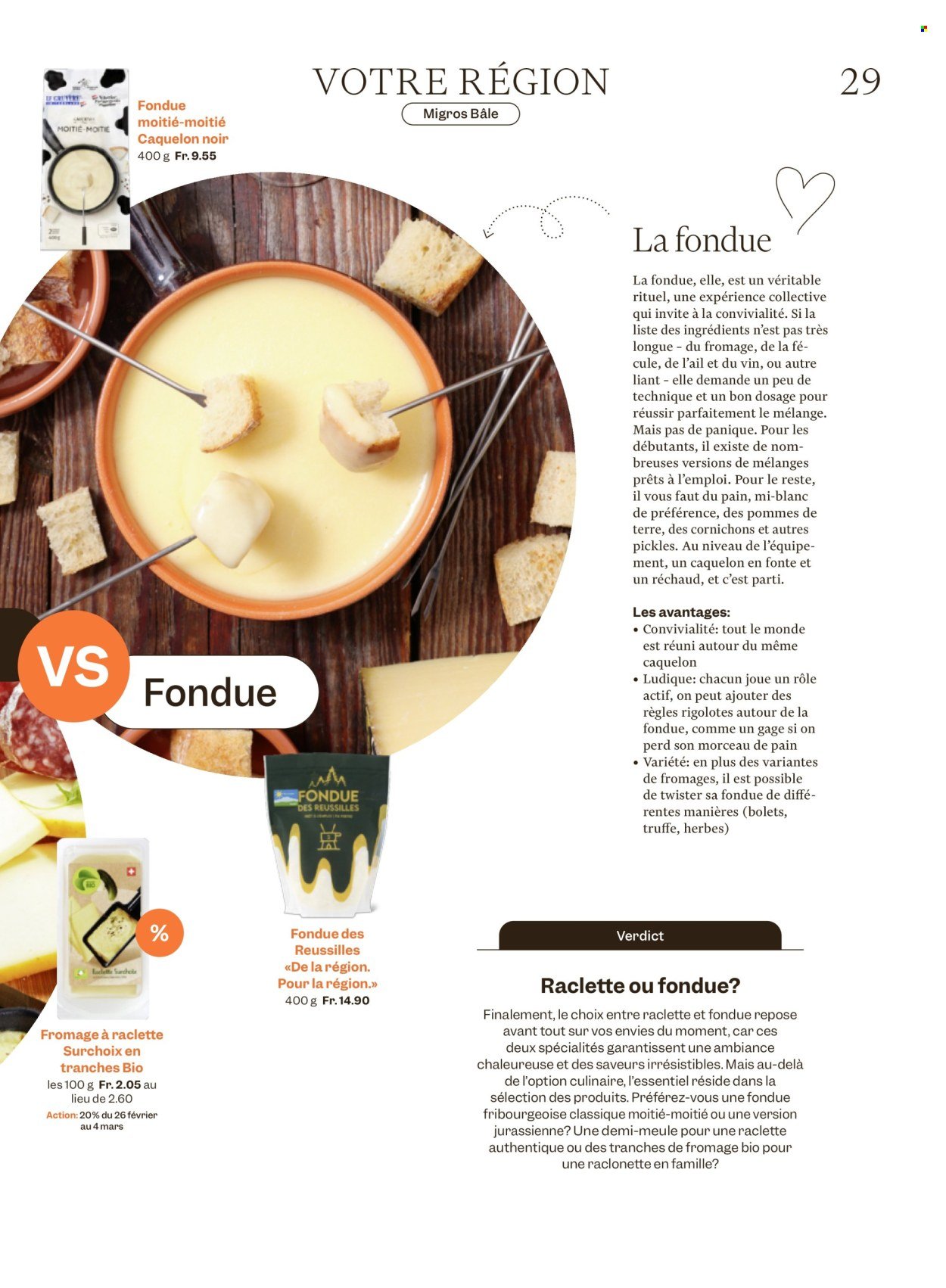 MIGROS Prospekt - Vom 25.2.2026 (2026-02-25 - 2026-03-04) | 29