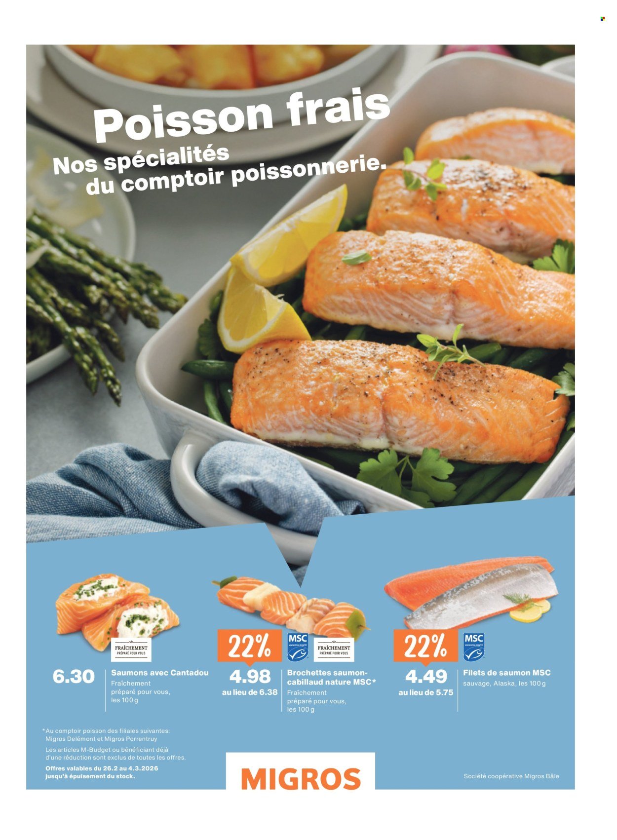 MIGROS Prospekt - Vom 25.2.2026 (2026-02-25 - 2026-03-04) | 31