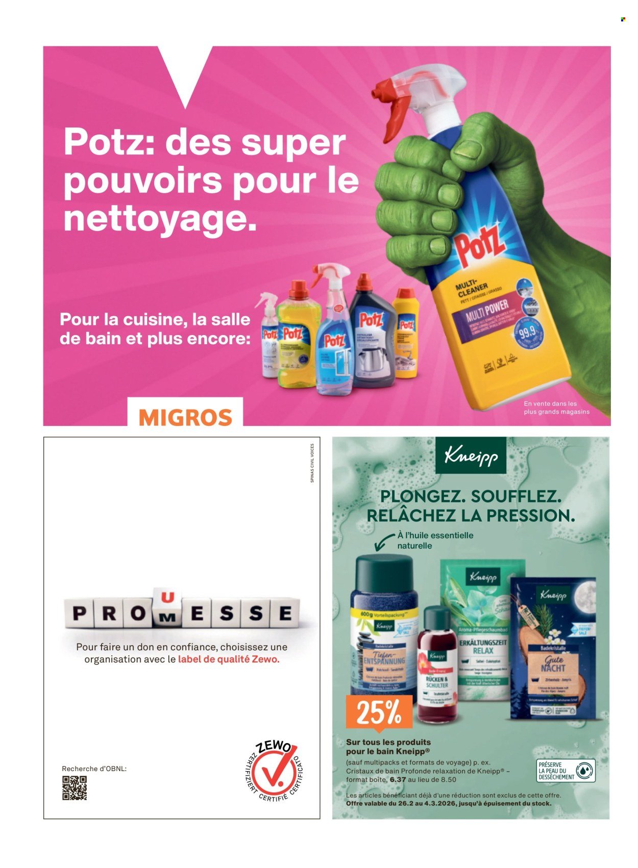 MIGROS Prospekt - Vom 25.2.2026 (2026-02-25 - 2026-03-04) | 46