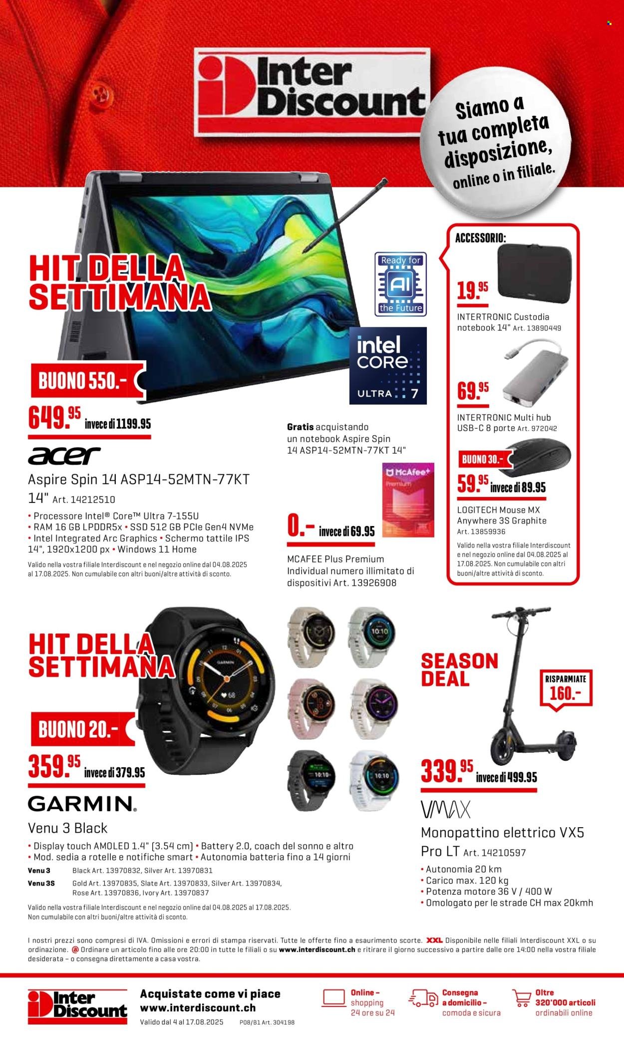 INTERDISCOUNT Prospekt - Vom 4.8.2025 (2025-08-04 - 2025-08-17) | 1