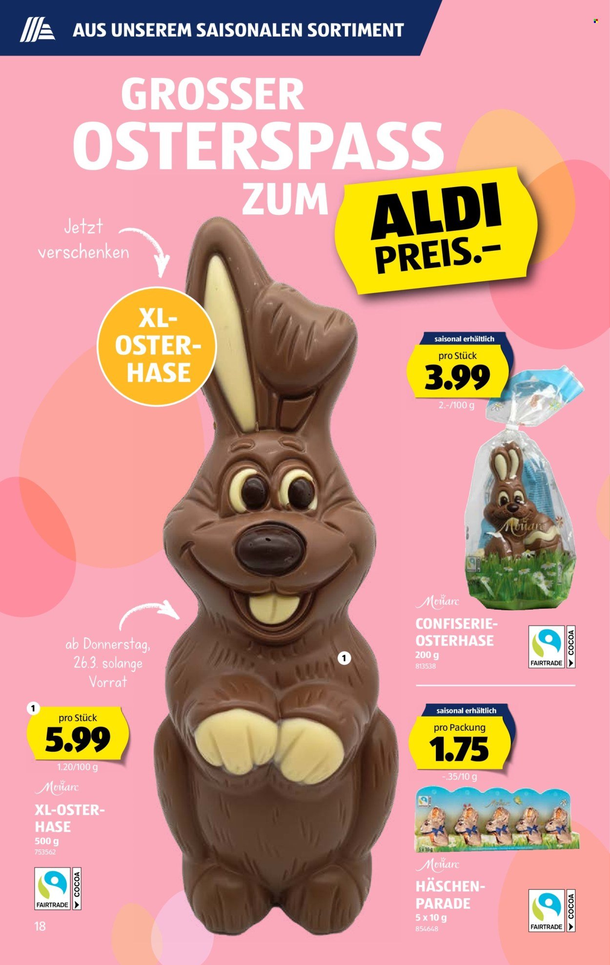 ALDI Prospekt - Vom 26.3.2026 (2026-03-26 - 2026-04-01)