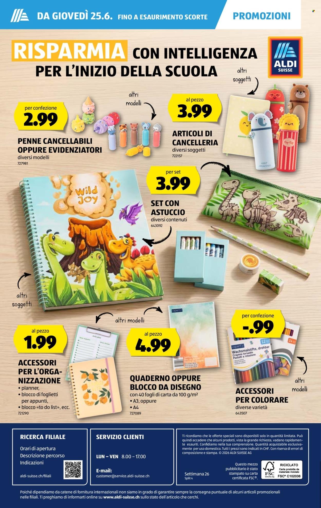 ALDI Prospekt - Vom 25.6.2026