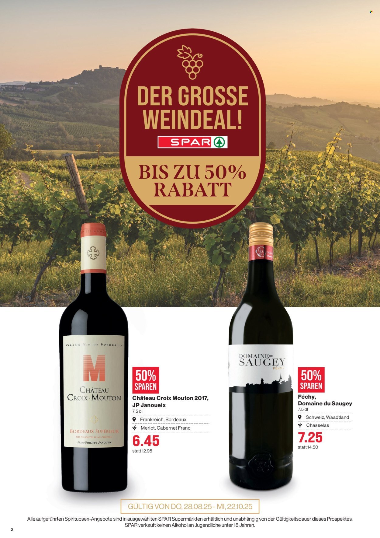 SPAR Prospekt - Vom 28.8.2025 (2025-08-28 - 2025-09-03)