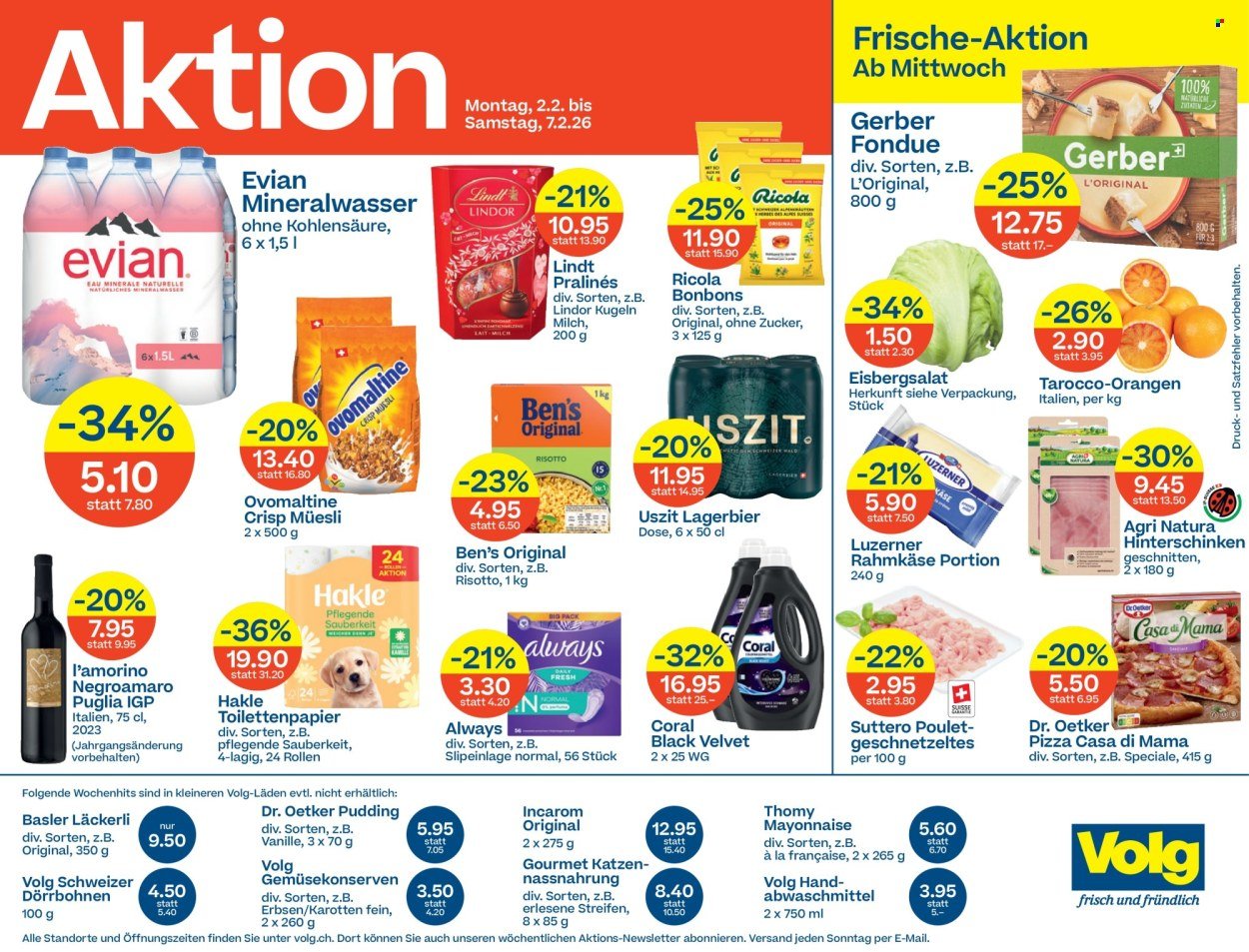VOLG Prospekt - Vom 2.2.2026 (2026-02-02 - 2026-02-07) | 1
