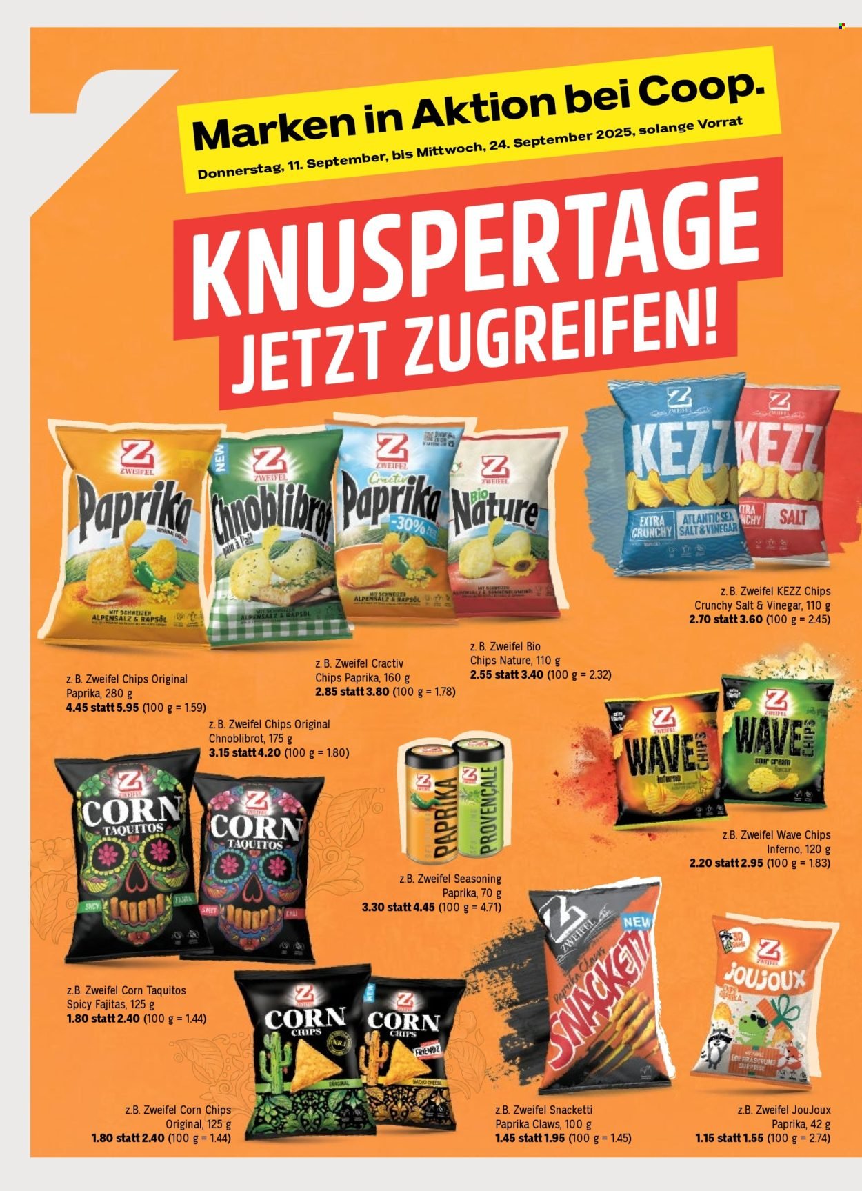 COOP Prospekt - COOPZEITUNG (2025-09-11 - 2025-09-17)