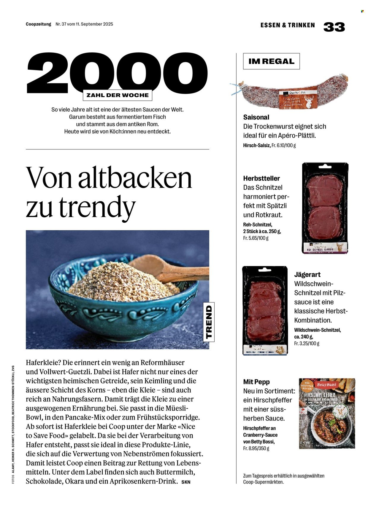 COOP Prospekt - COOPZEITUNG (2025-09-11 - 2025-09-17)