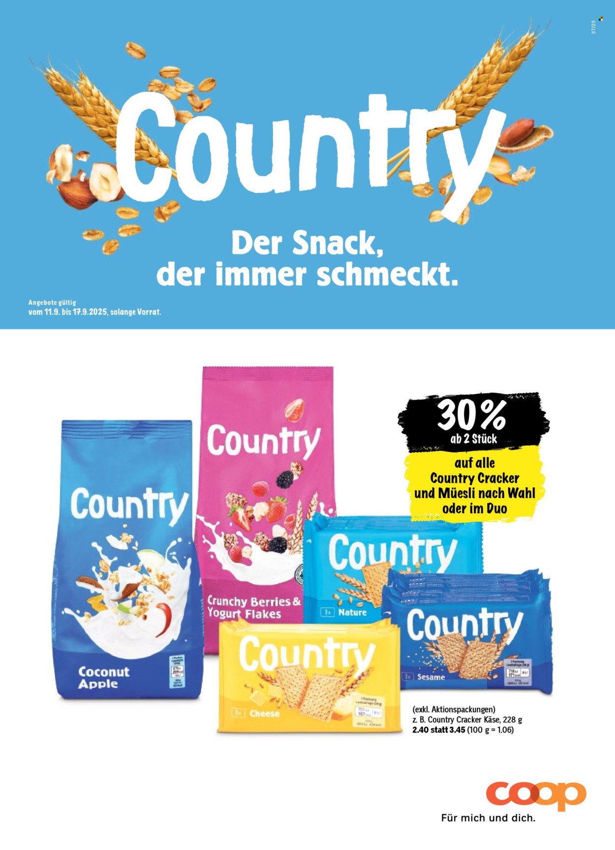 COOP Prospekt - COOPZEITUNG (2025-09-11 - 2025-09-17)