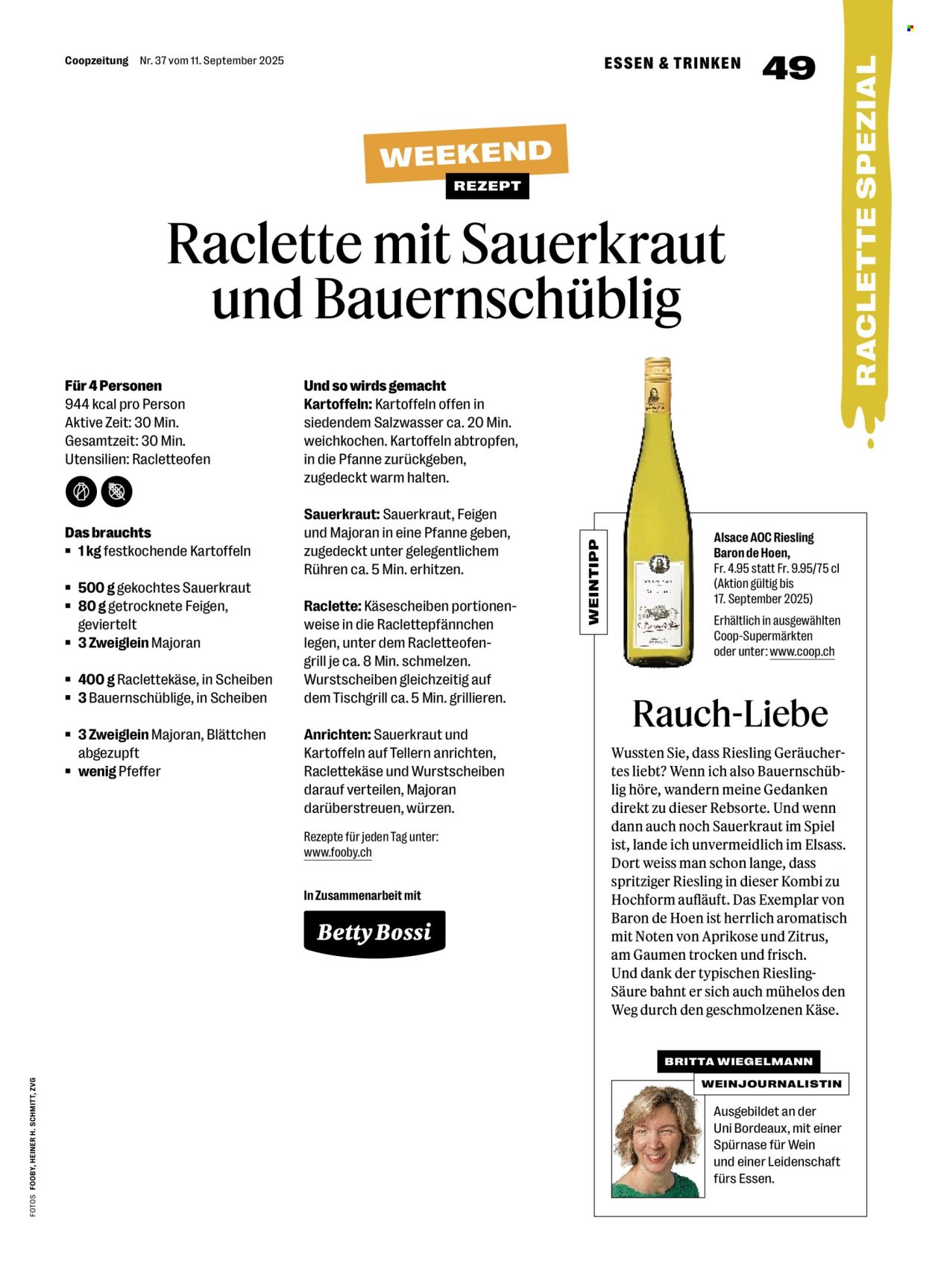 COOP Prospekt - COOPZEITUNG (2025-09-11 - 2025-09-17)
