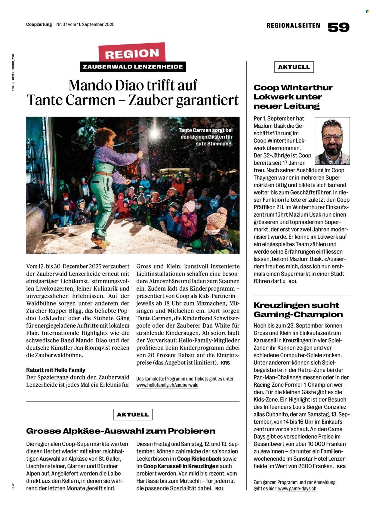 COOP Prospekt - COOPZEITUNG (2025-09-11 - 2025-09-17)