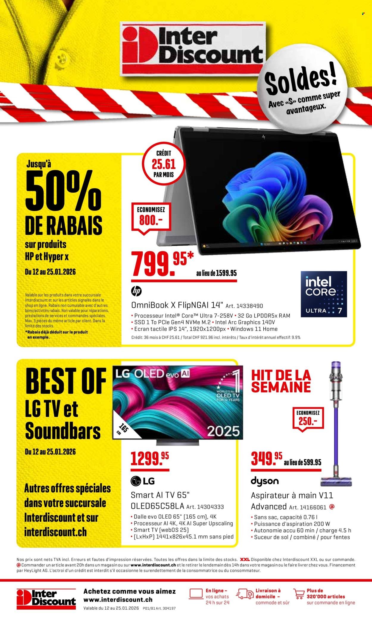 INTERDISCOUNT Prospekt - Vom 12.1.2026 (2026-01-12 - 2026-01-25) | 1