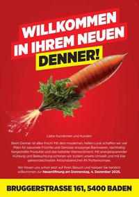 DENNER Prospekt - Neueroeffnung Baden (2025-11-05)