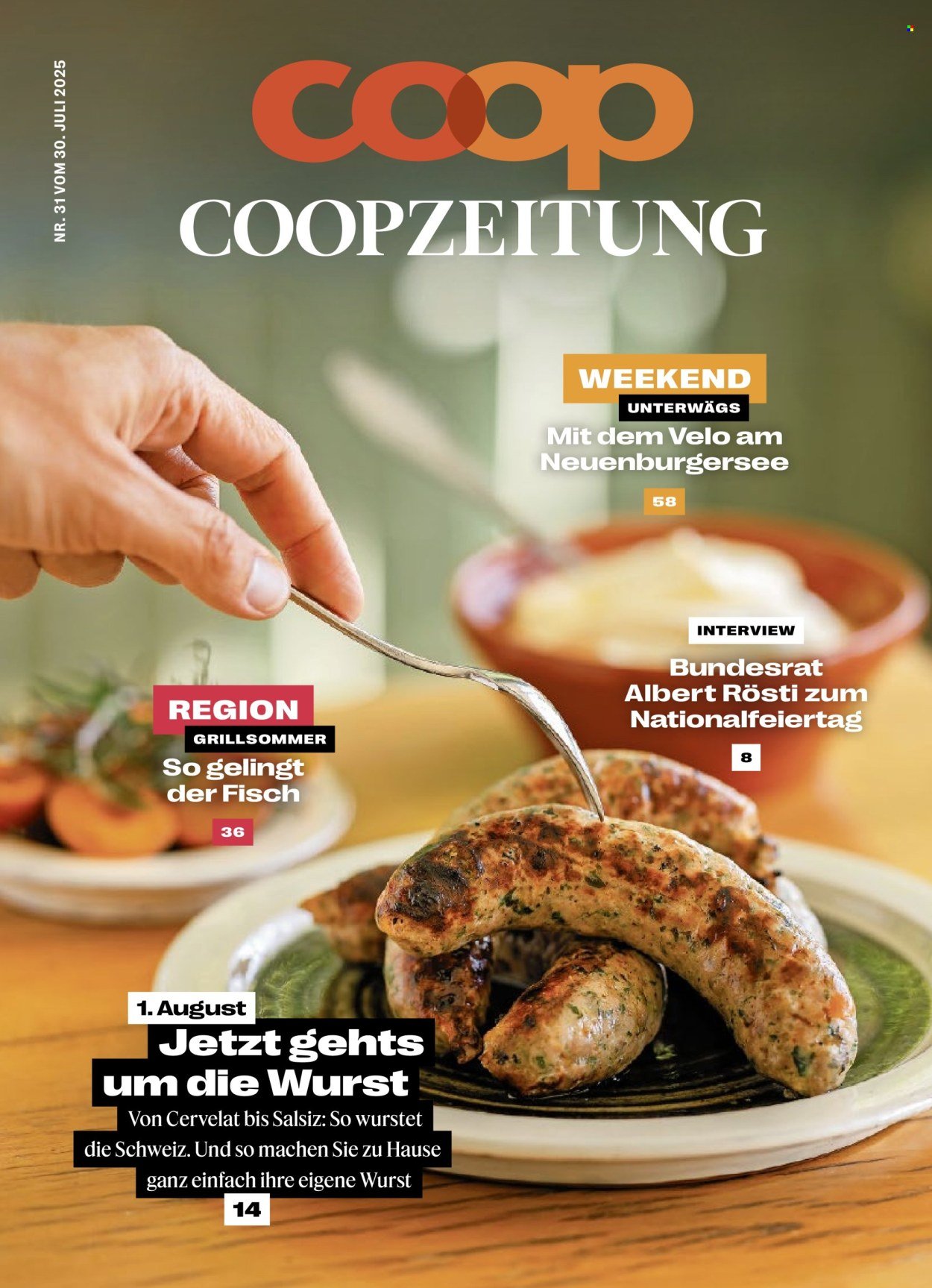 COOP Prospekt - Coopzeitung (2025-07-31 - 2025-08-06)