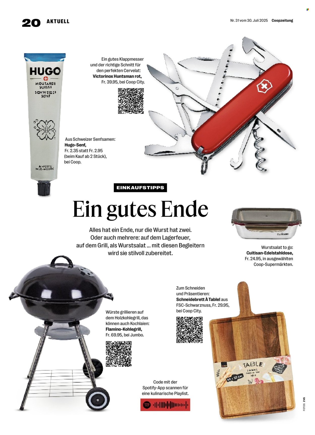COOP Prospekt - Coopzeitung (2025-07-31 - 2025-08-06)