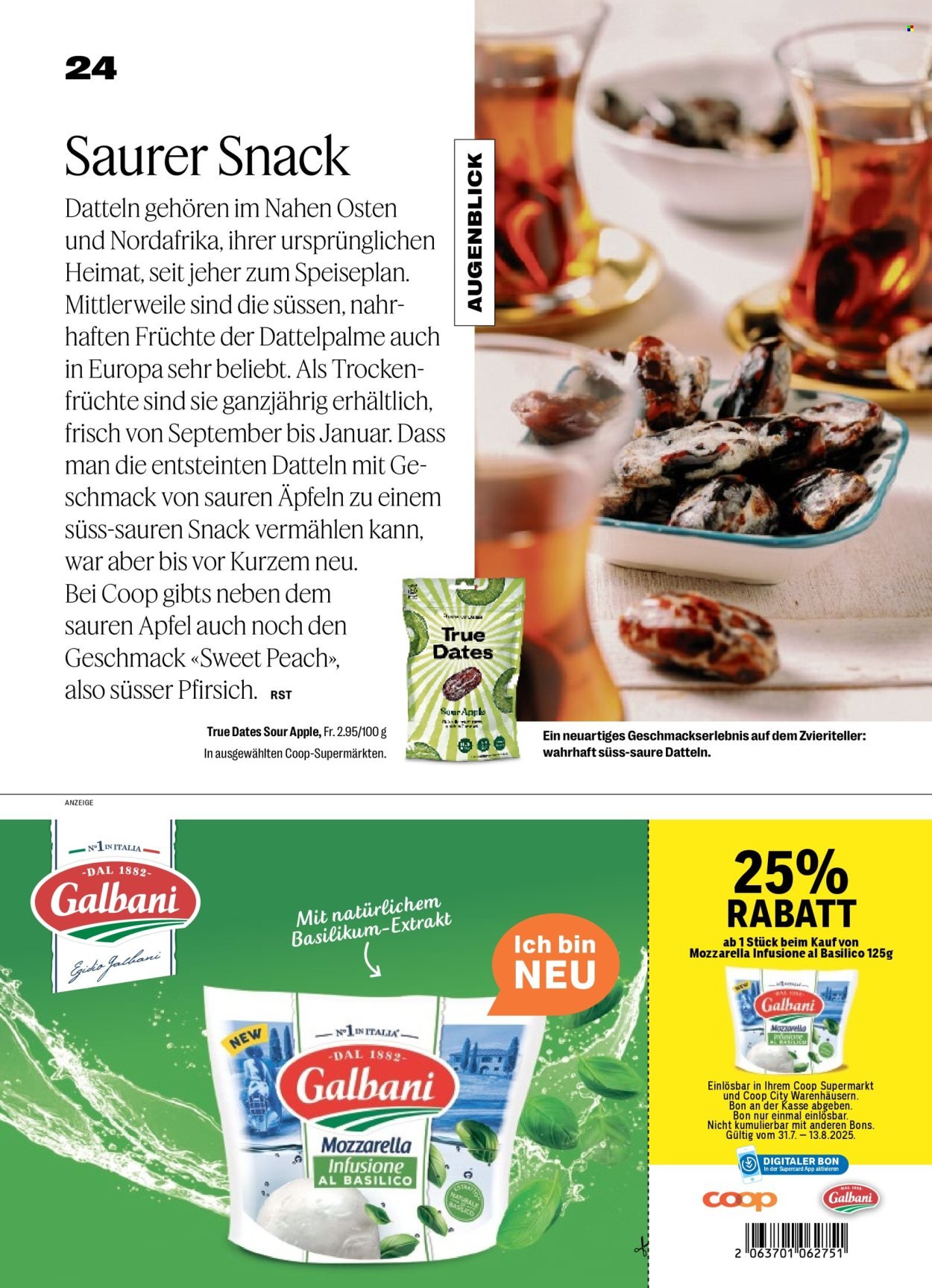 COOP Prospekt - Coopzeitung (2025-07-31 - 2025-08-06)