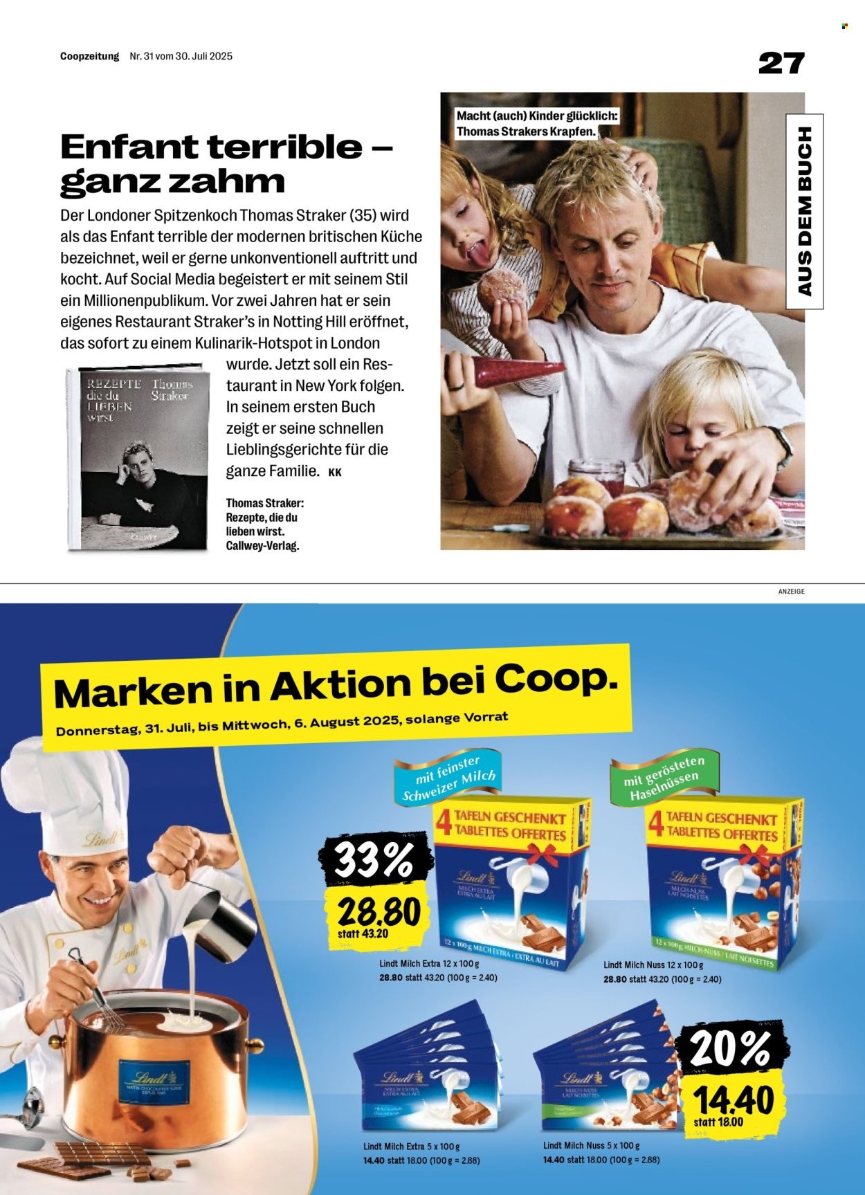COOP Prospekt - Coopzeitung (2025-07-31 - 2025-08-06)