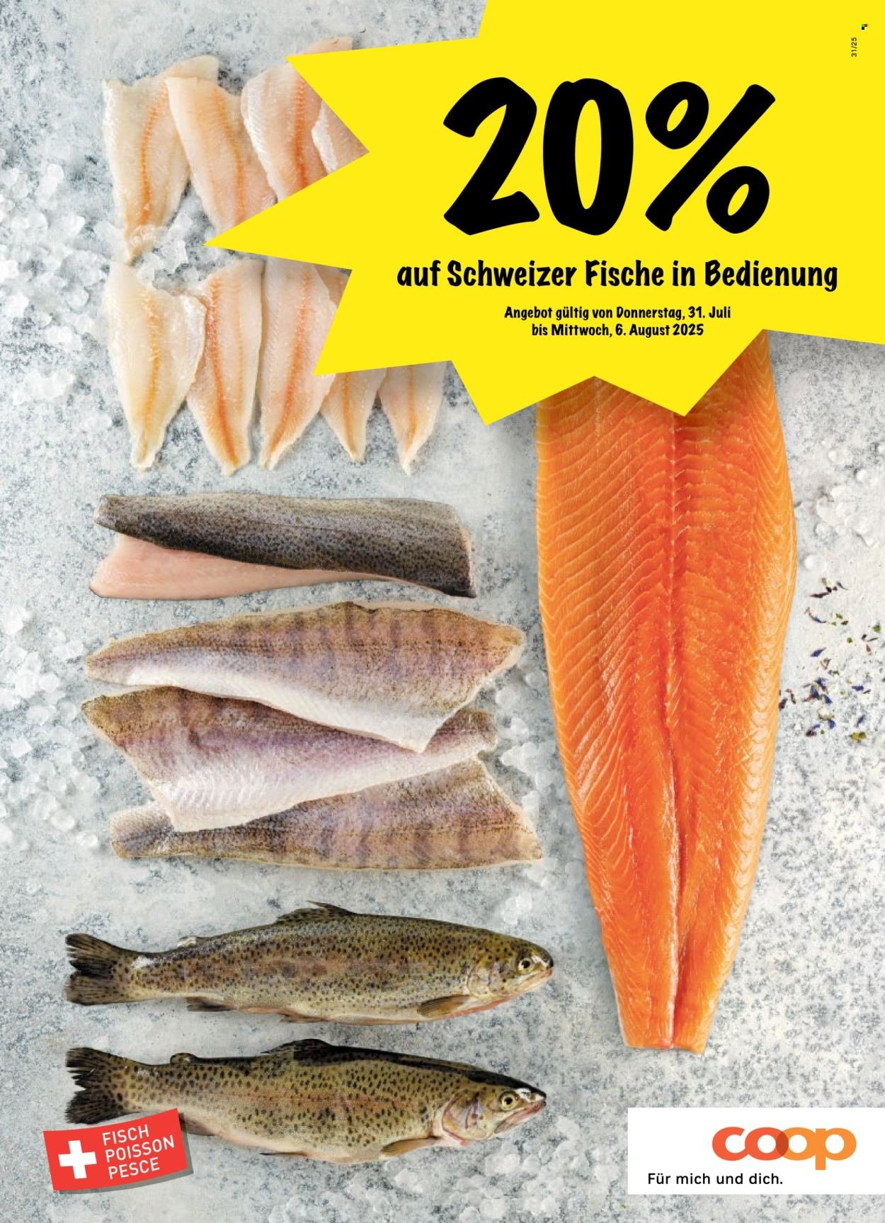 COOP Prospekt - Coopzeitung (2025-07-31 - 2025-08-06)