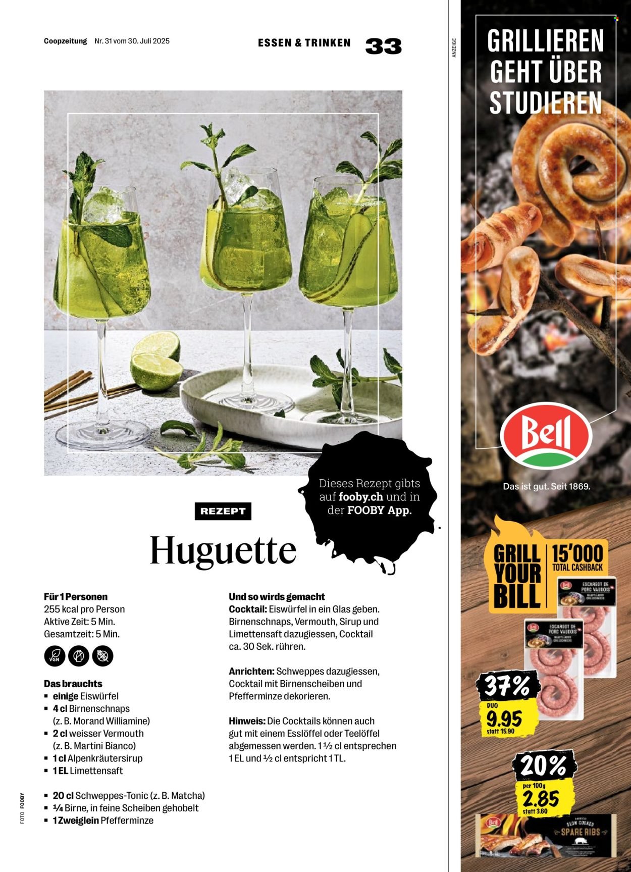 COOP Prospekt - Coopzeitung (2025-07-31 - 2025-08-06)