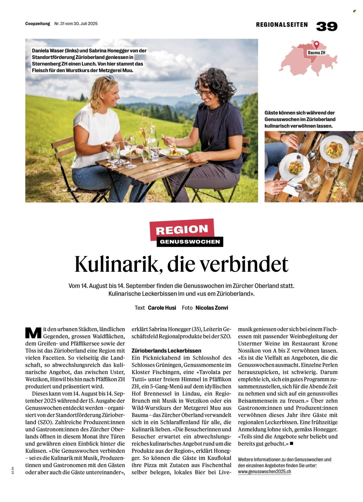 COOP Prospekt - Coopzeitung (2025-07-31 - 2025-08-06)