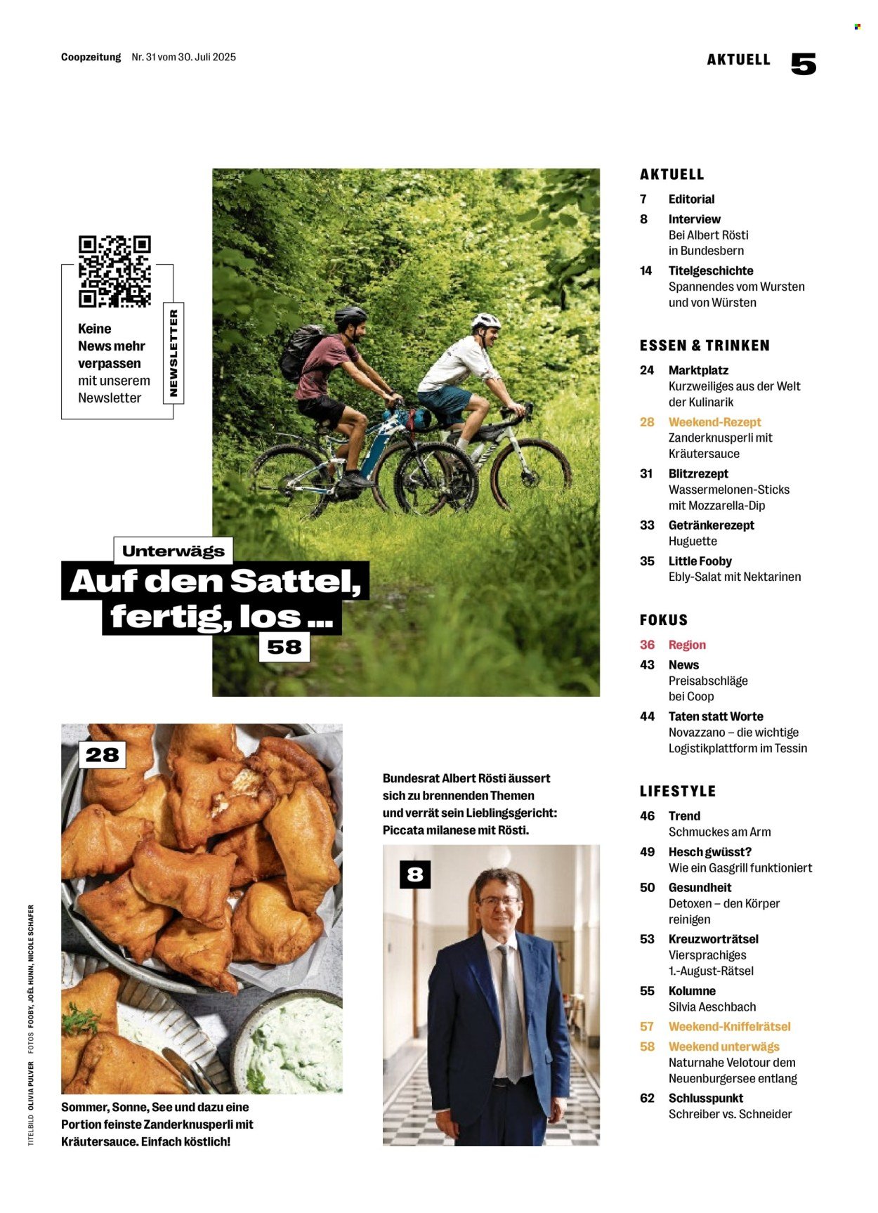 COOP Prospekt - Coopzeitung (2025-07-31 - 2025-08-06)