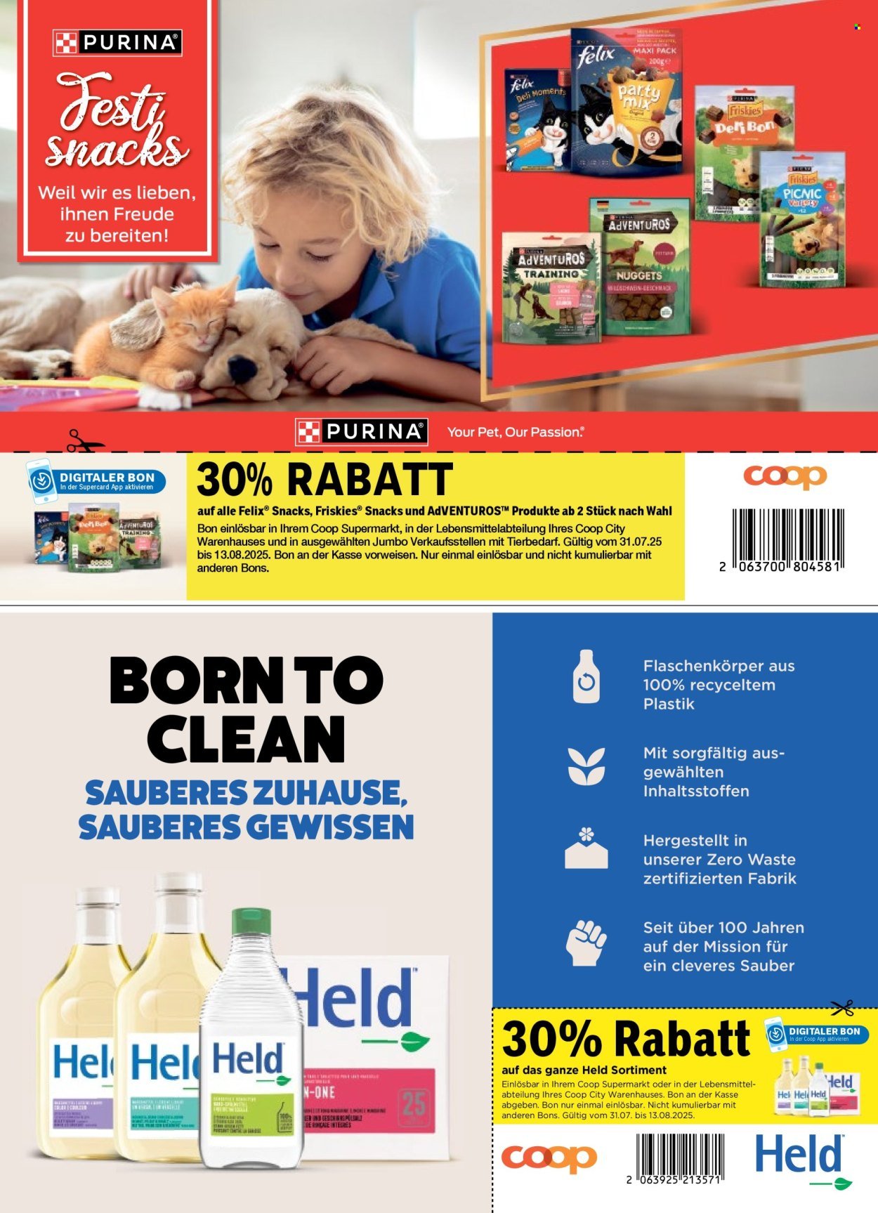 COOP Prospekt - Coopzeitung (2025-07-31 - 2025-08-06)