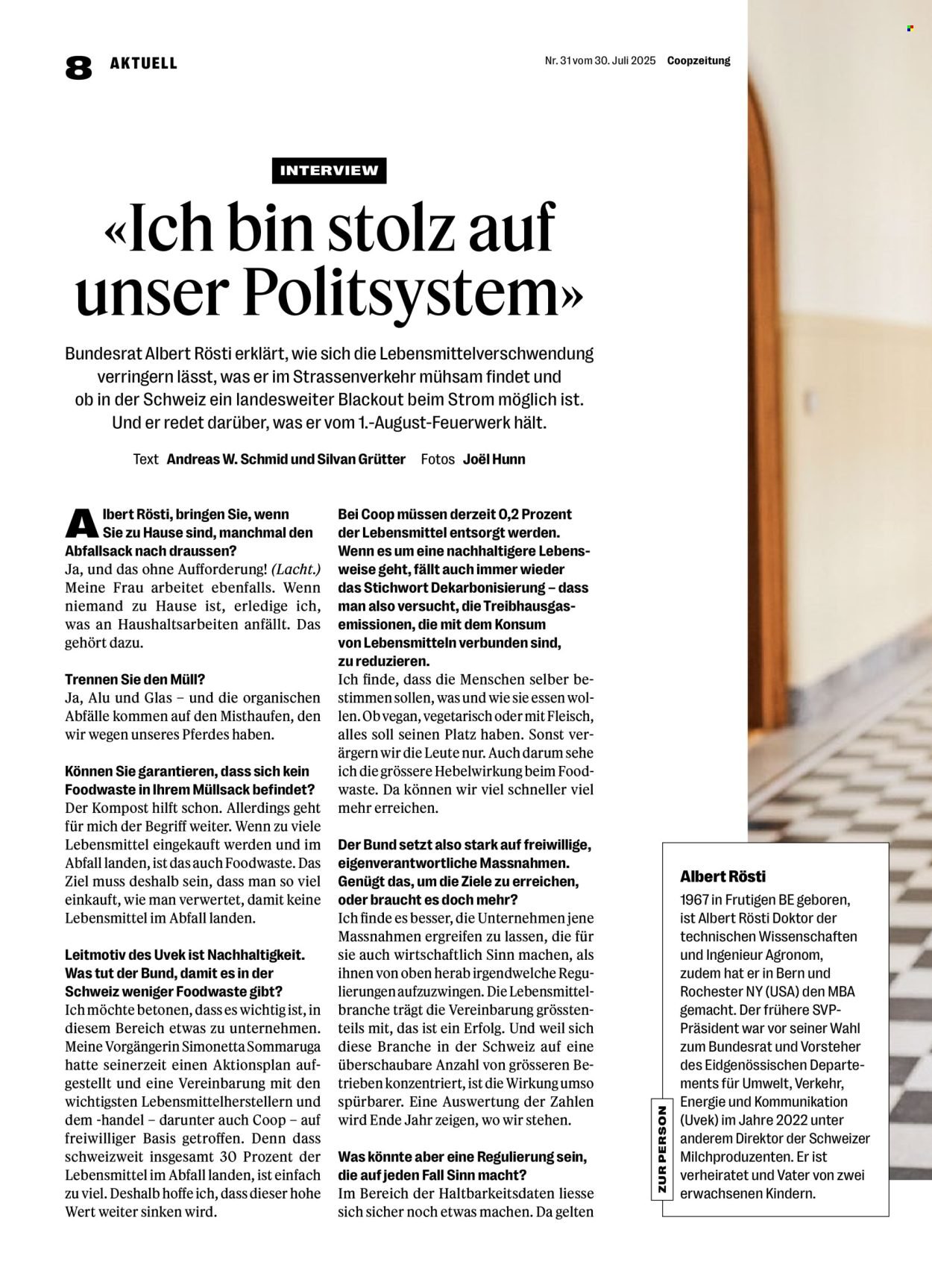 COOP Prospekt - Coopzeitung (2025-07-31 - 2025-08-06)