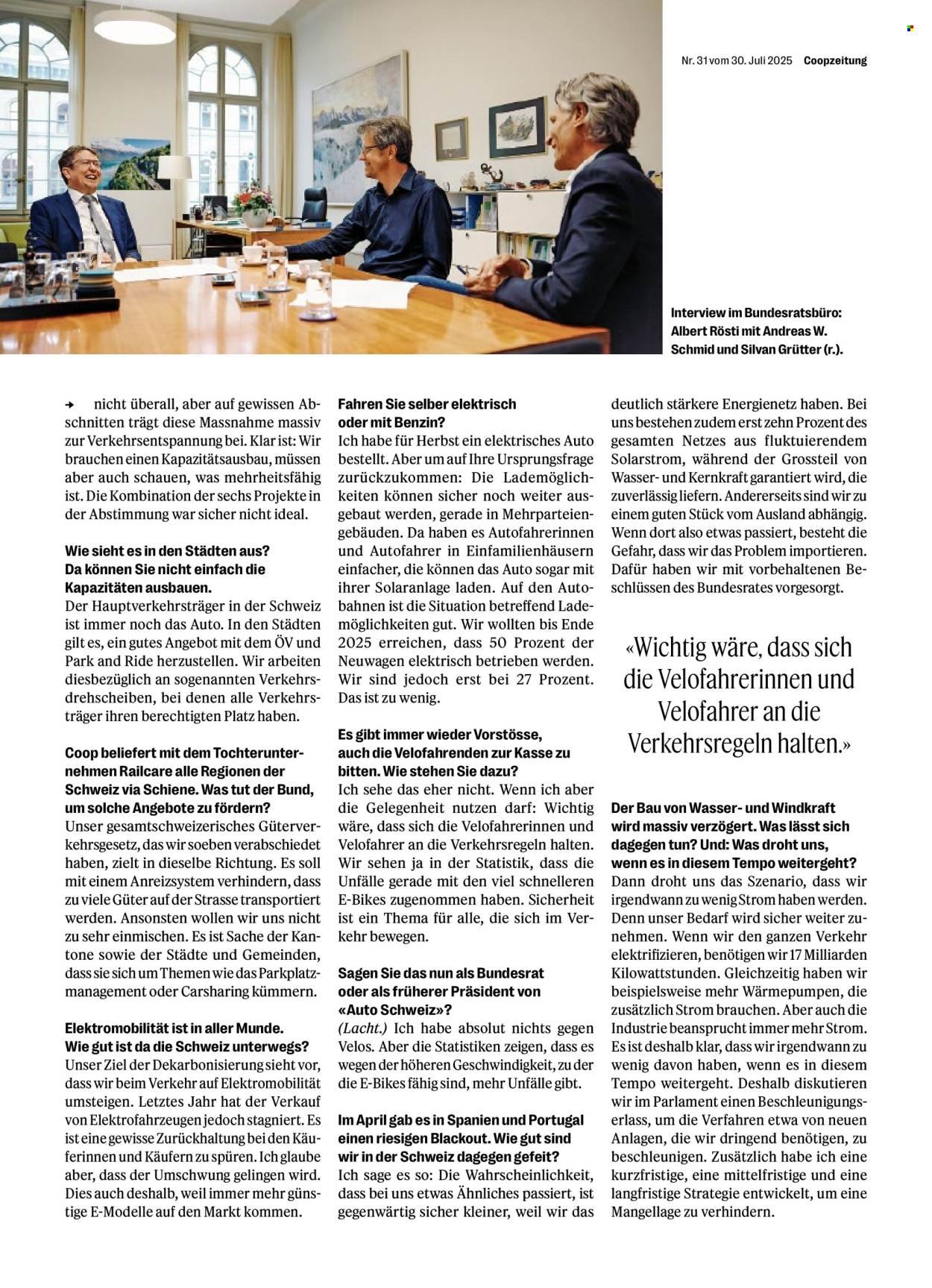COOP Prospekt - Coopzeitung (2025-07-31 - 2025-08-06)