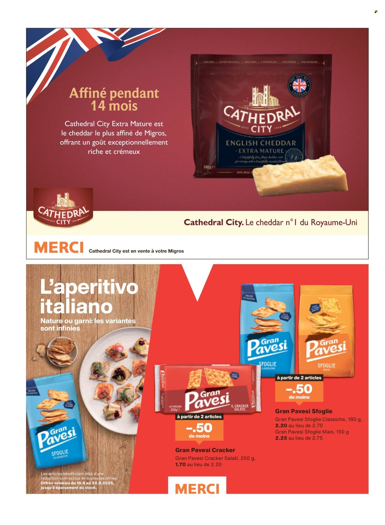 MIGROS Prospekt - Vom 16.9.2025 (2025-09-16 - 2025-09-22)