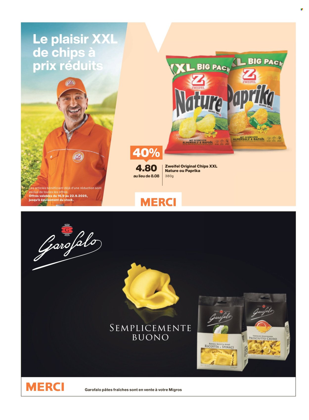 MIGROS Prospekt - Vom 16.9.2025 (2025-09-16 - 2025-09-22)