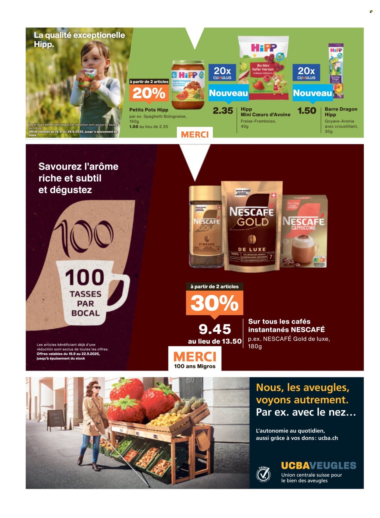 MIGROS Prospekt - Vom 16.9.2025 (2025-09-16 - 2025-09-22)