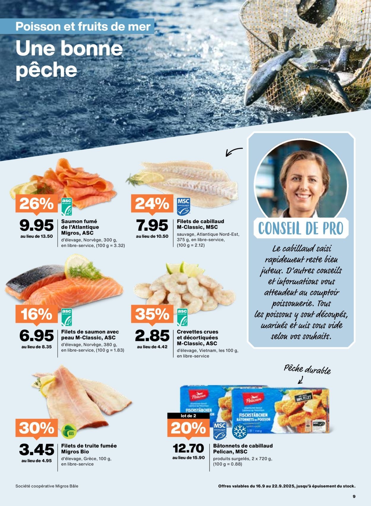 MIGROS Prospekt - Vom 16.9.2025 (2025-09-16 - 2025-09-22)