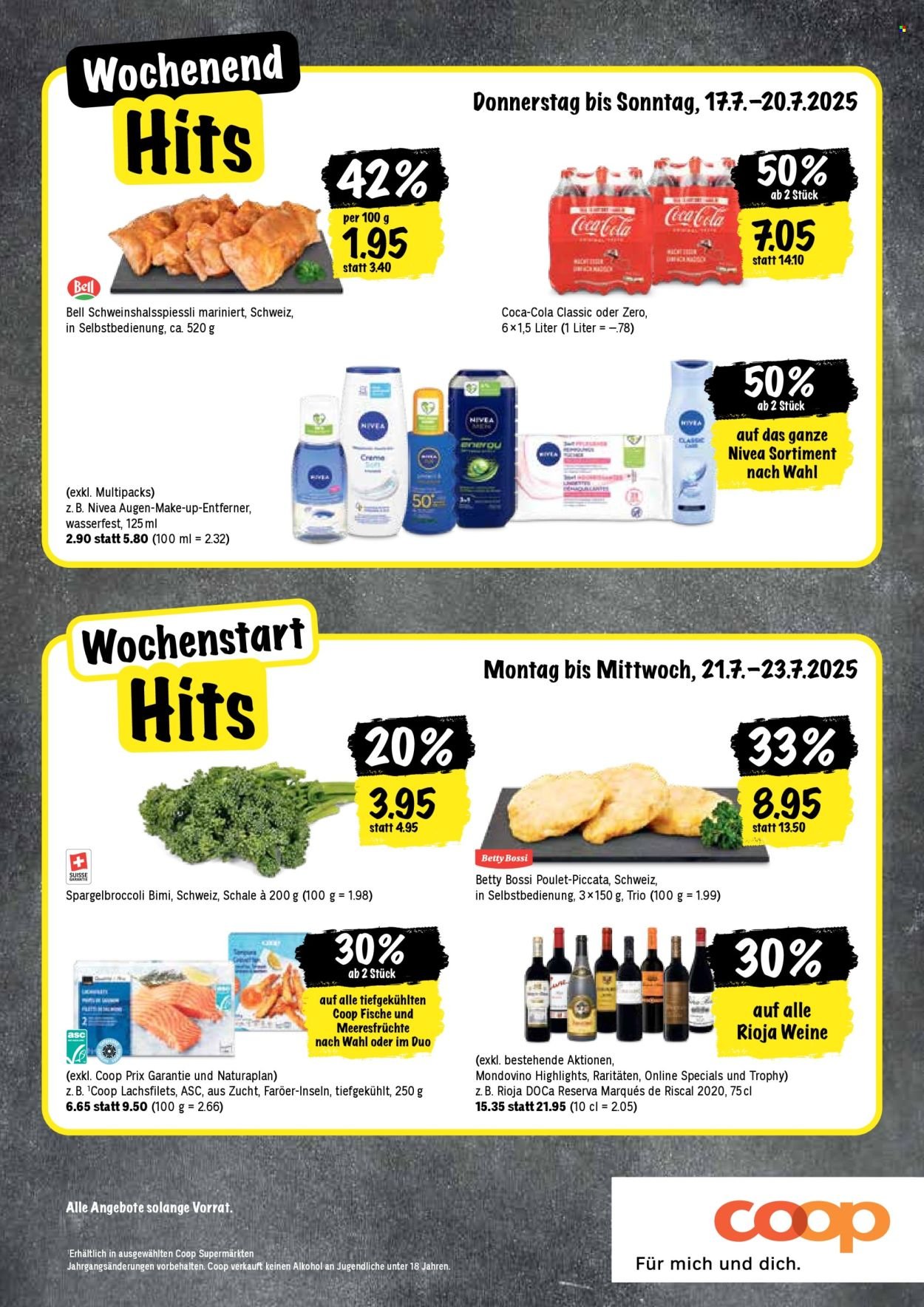 COOP Prospekt - Coop Aktionen (2025-07-17 - 2025-07-23)