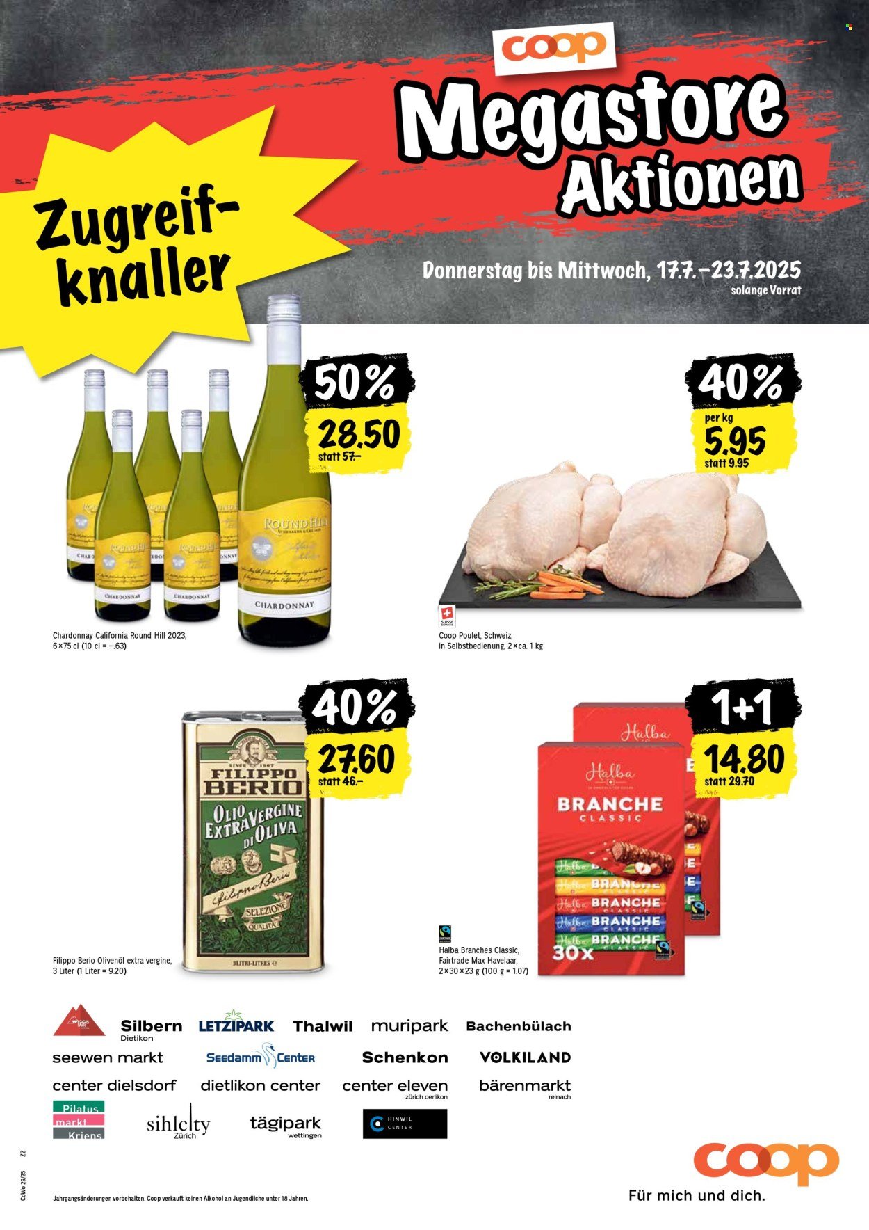 COOP Prospekt - Coop Aktionen (2025-07-17 - 2025-07-23)