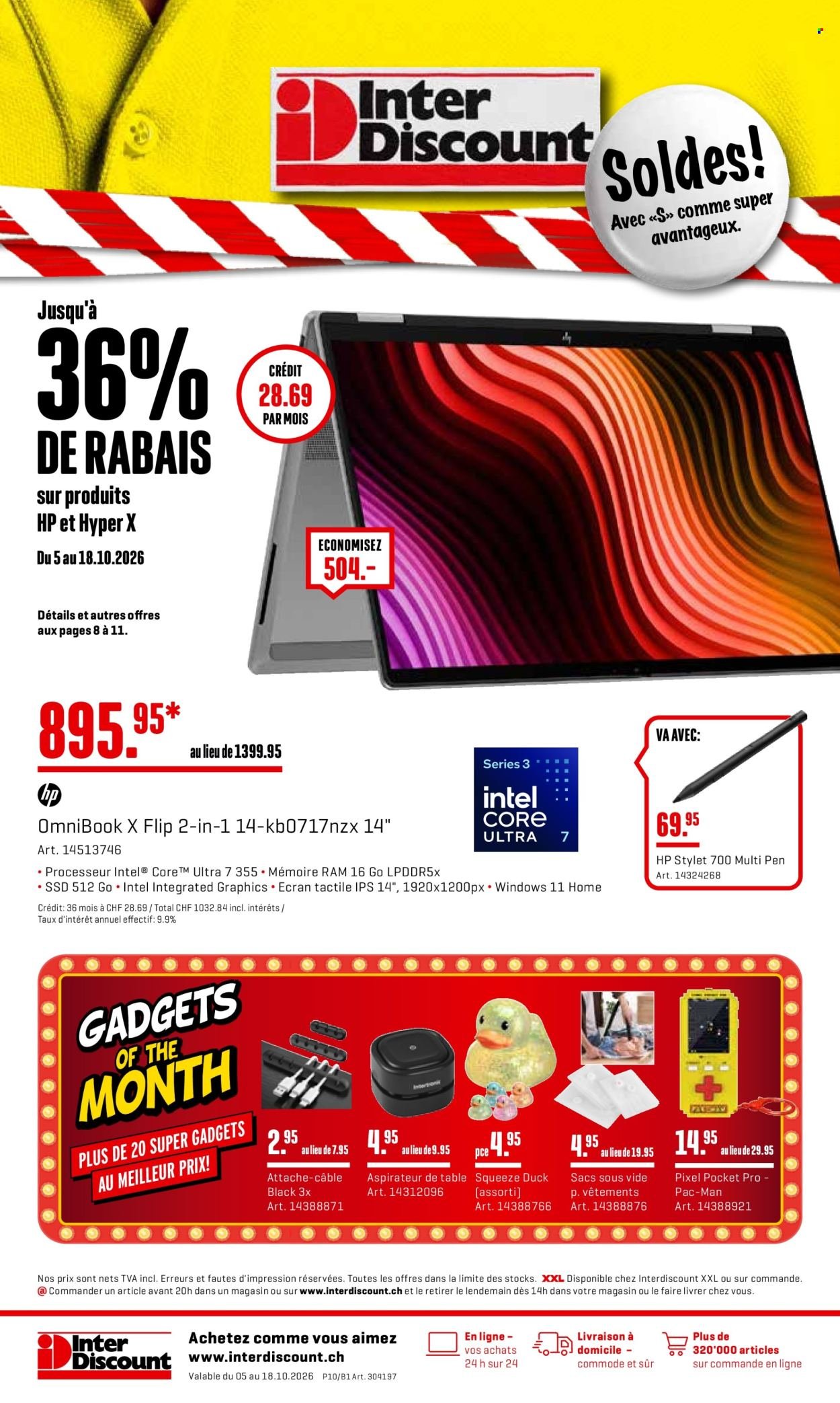 INTERDISCOUNT Prospekt - Vom 5.10.2026
