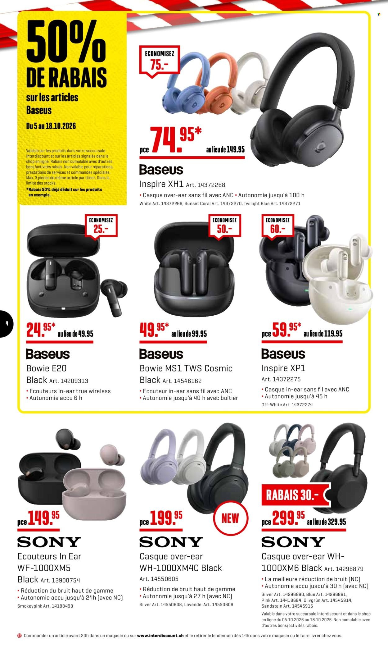 INTERDISCOUNT Prospekt - Vom 5.10.2026