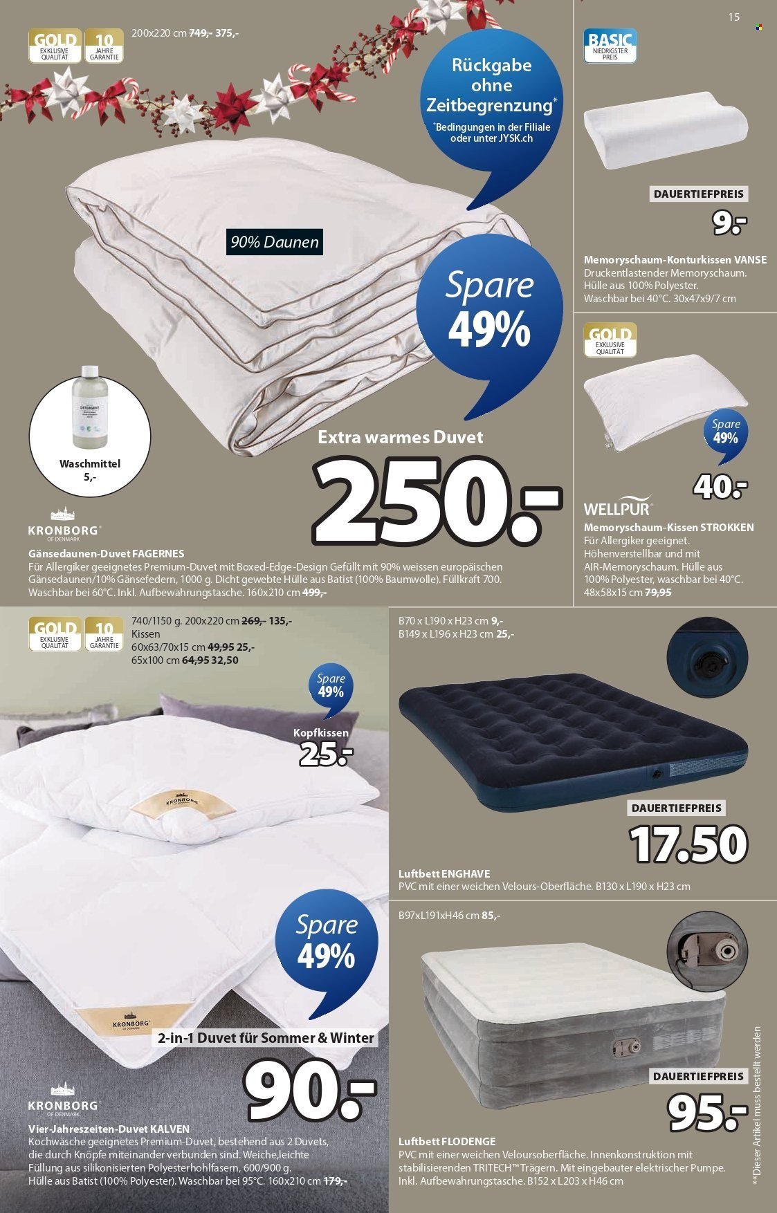 JYSK Prospekt - Grossartige Angebote (2025-11-04 - 2025-11-17) | 15