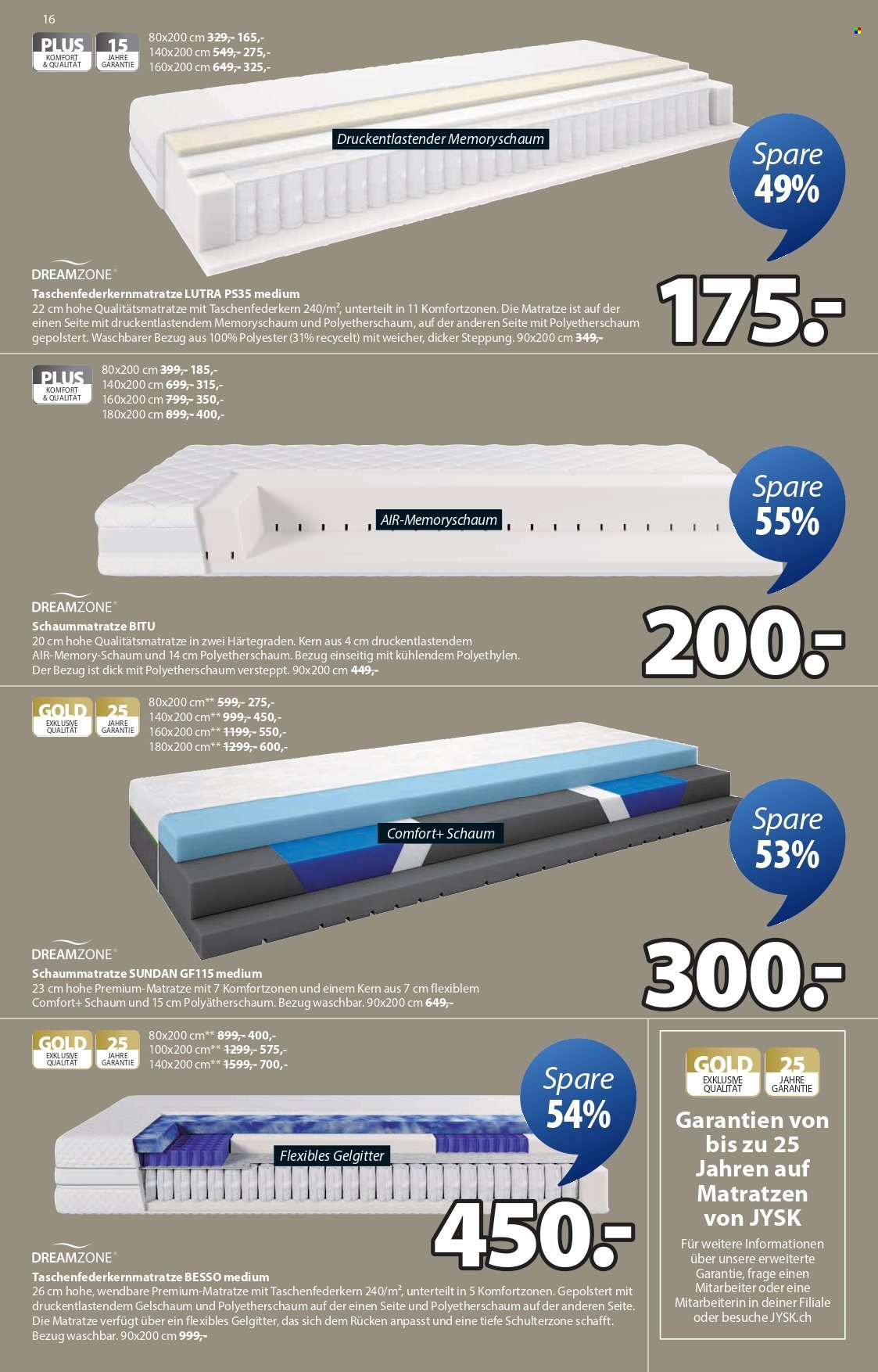 JYSK Prospekt - Grossartige Angebote (2025-11-04 - 2025-11-17) | 16