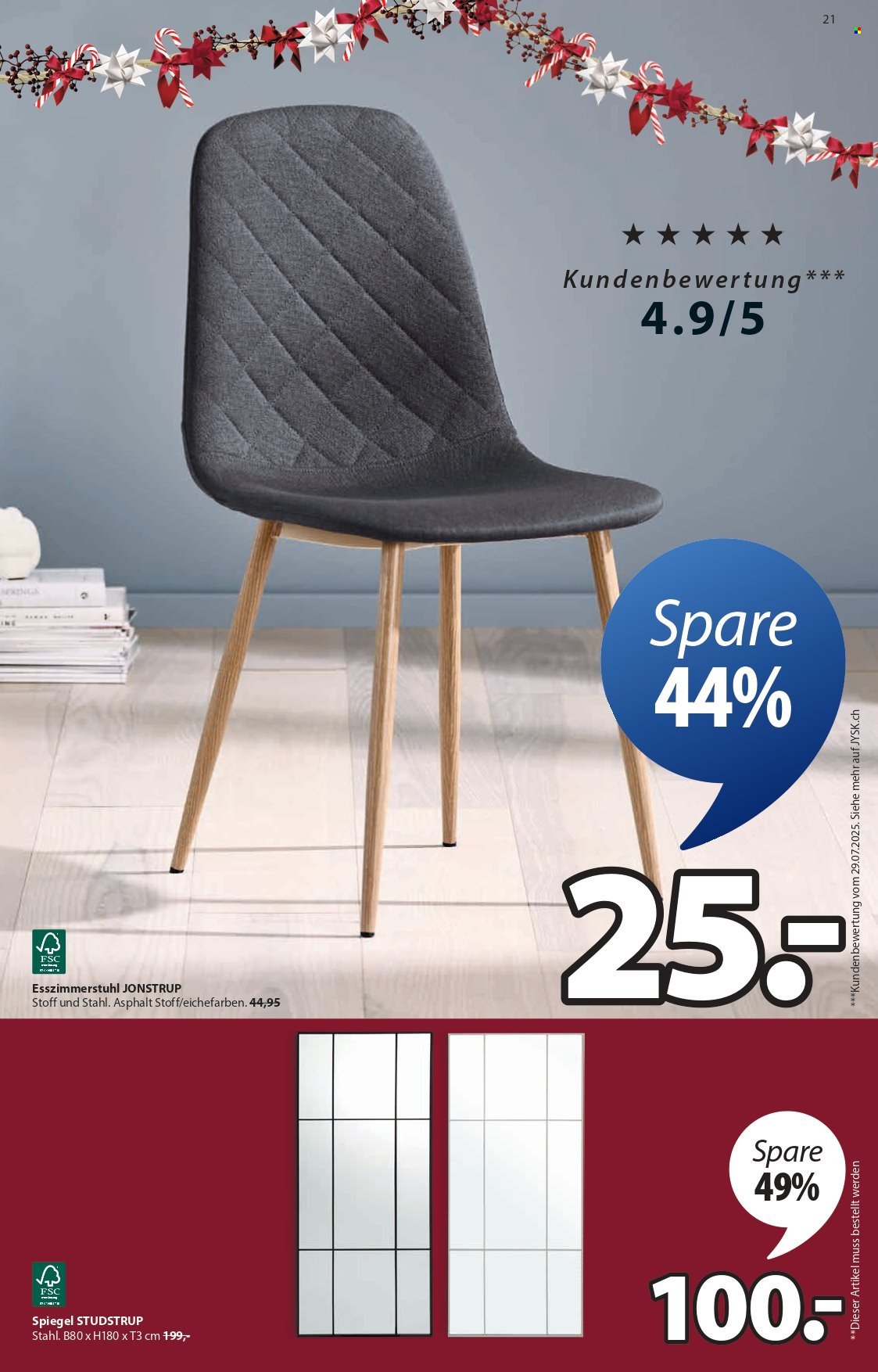 JYSK Prospekt - Grossartige Angebote (2025-11-04 - 2025-11-17) | 21