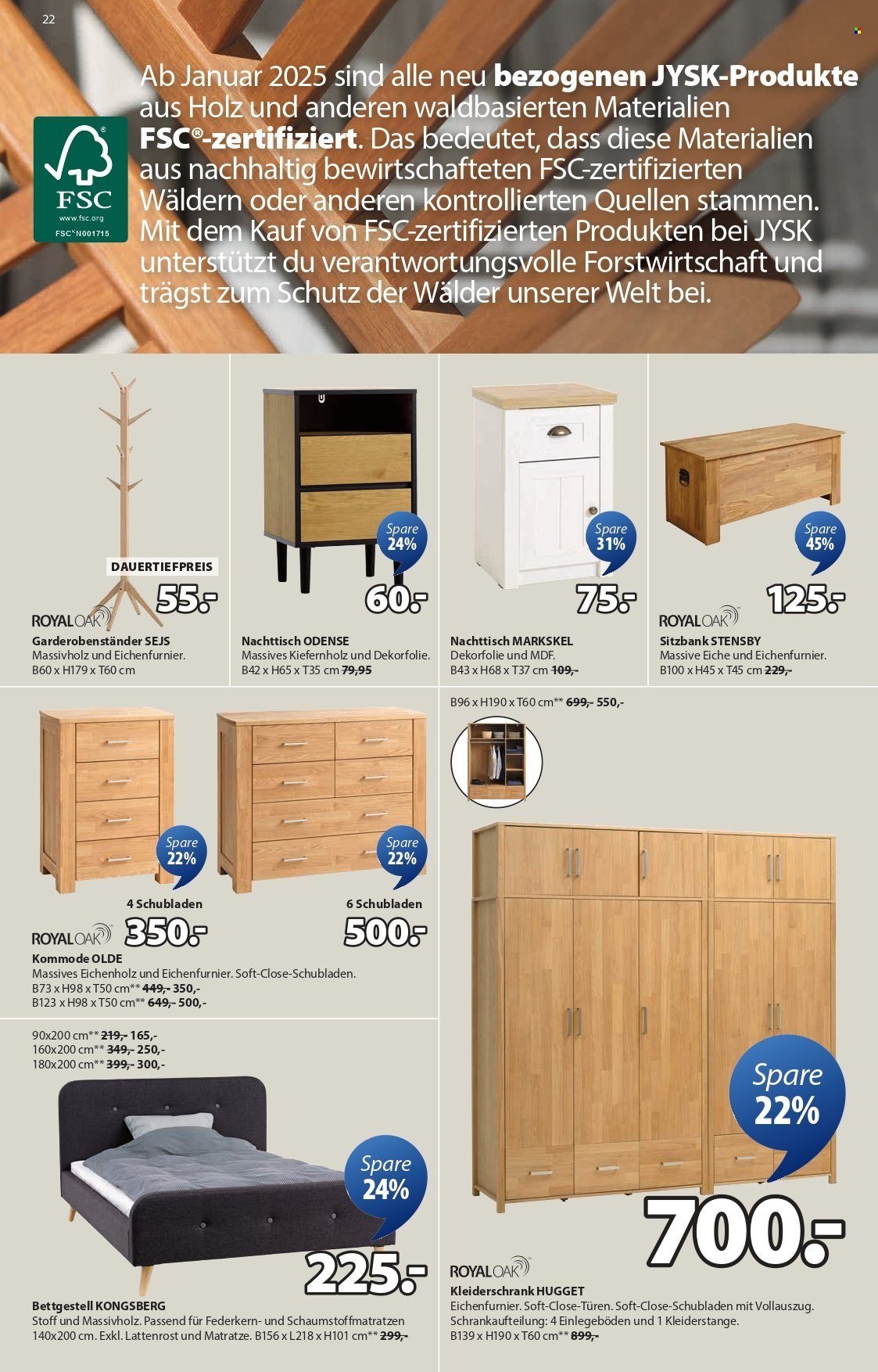 JYSK Prospekt - Grossartige Angebote (2025-11-04 - 2025-11-17) | 22