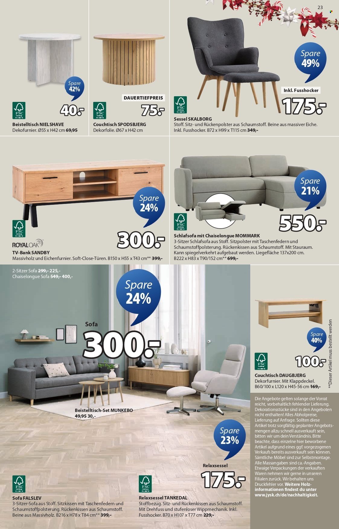 JYSK Prospekt - Grossartige Angebote (2025-11-04 - 2025-11-17) | 23