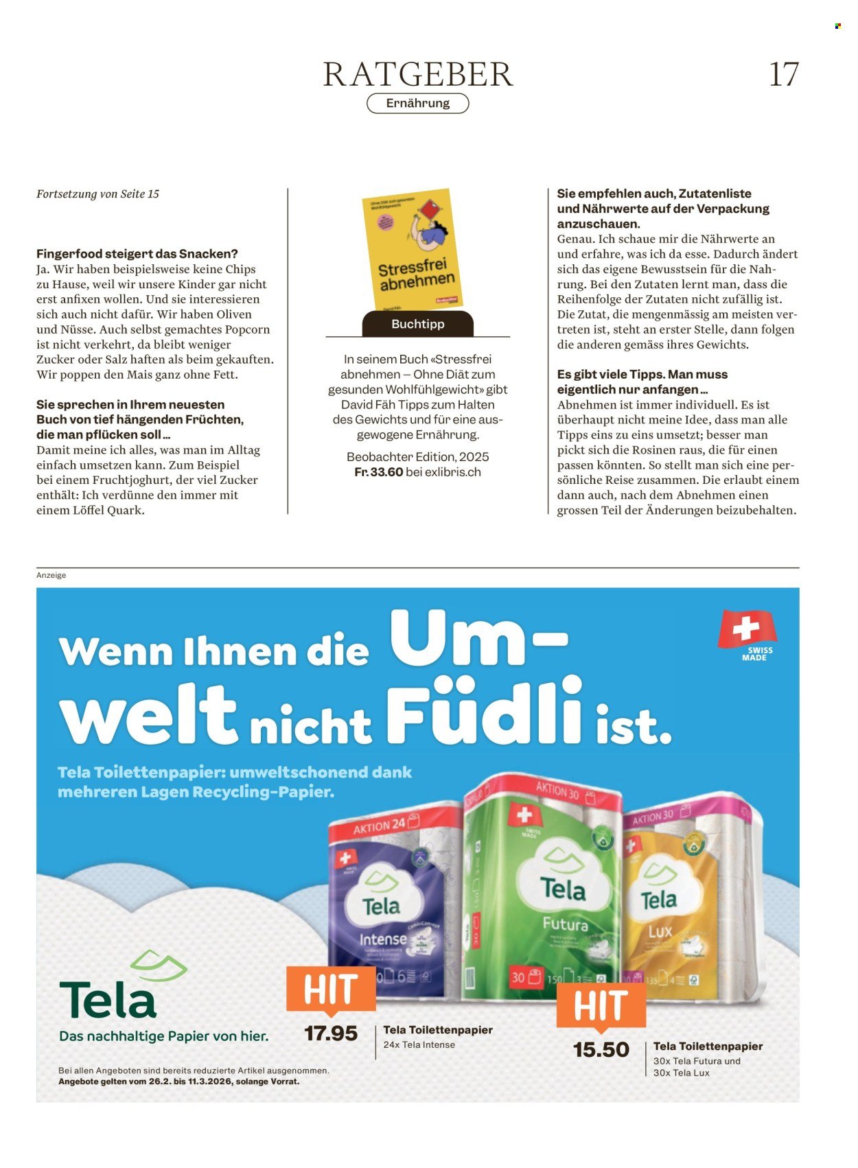 MIGROS Prospekt - Vom 25.2.2026 (2026-02-25 - 2026-03-04) | 17