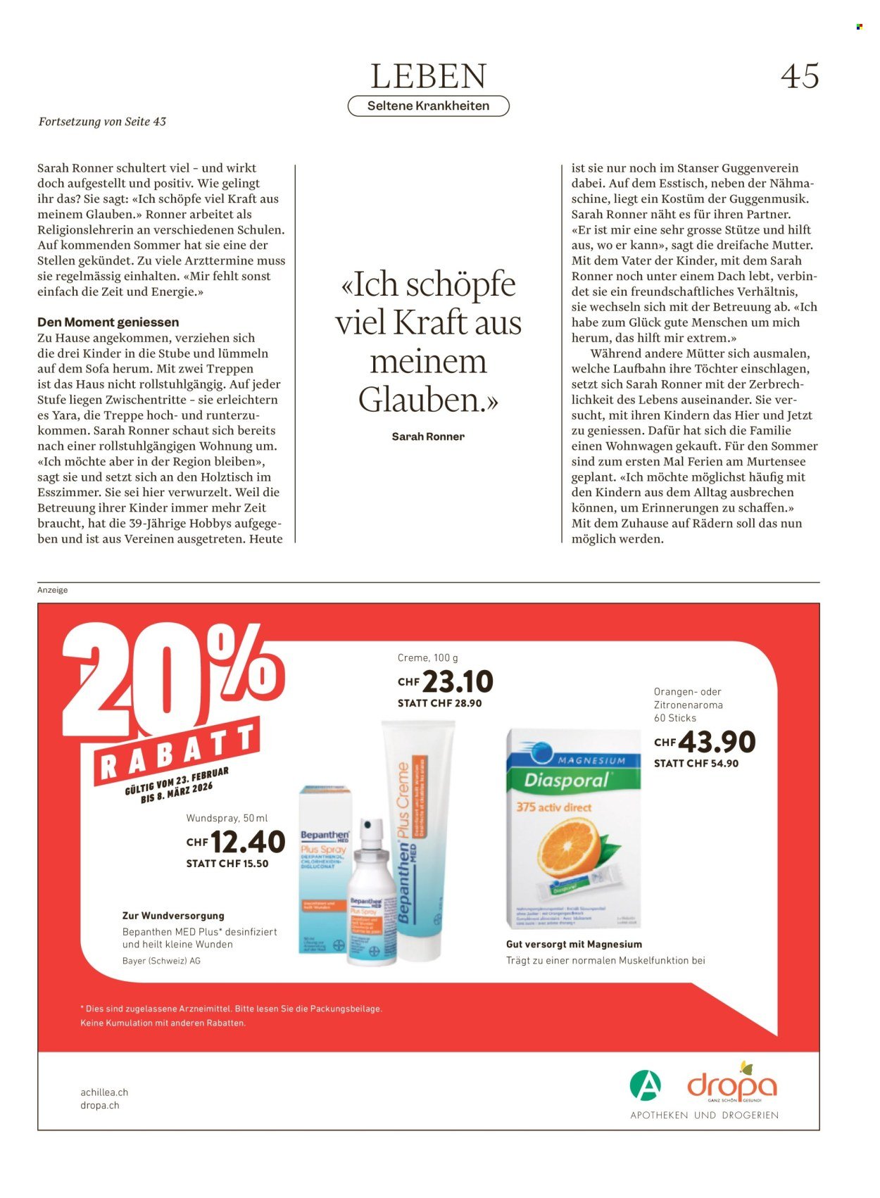 MIGROS Prospekt - Vom 25.2.2026 (2026-02-25 - 2026-03-04) | 45