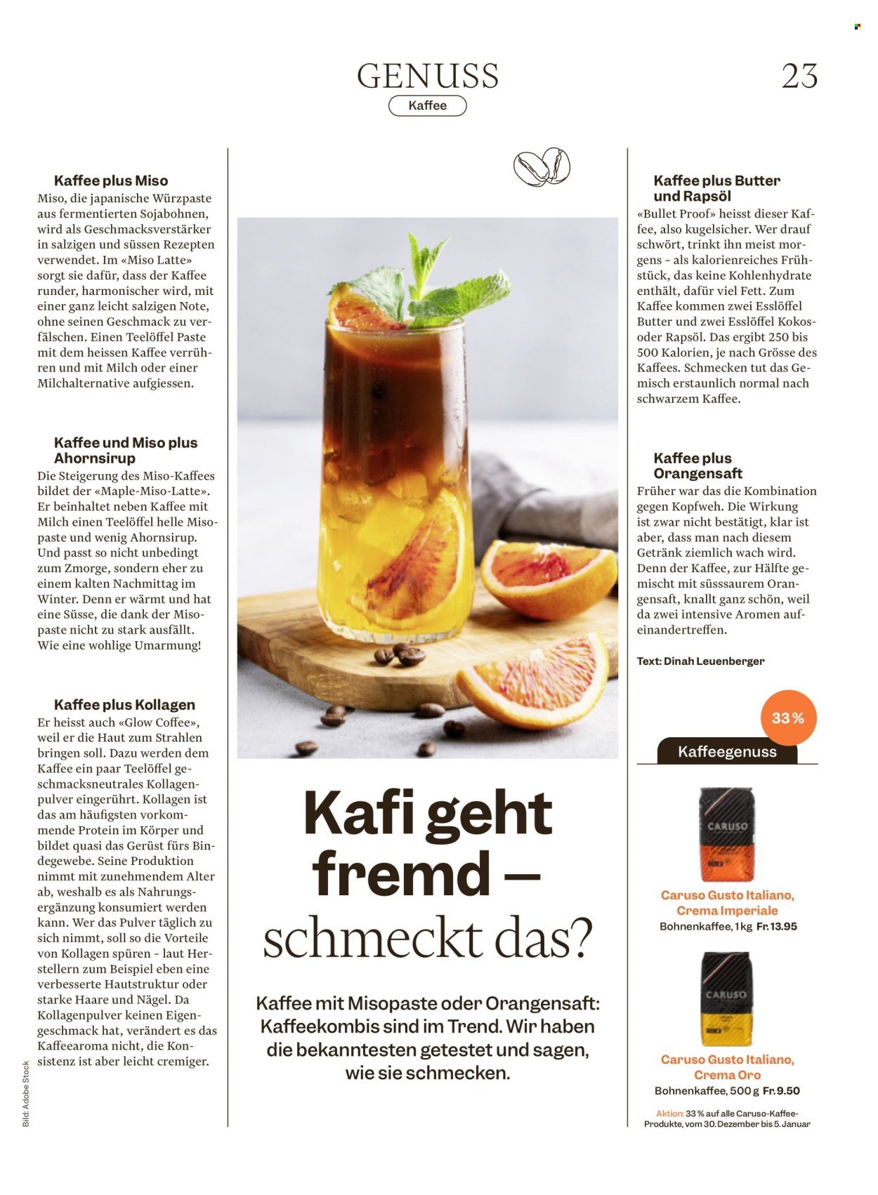 MIGROS Prospekt - Vom 30.12.2025 (2025-12-30 - 2026-01-05) | 23