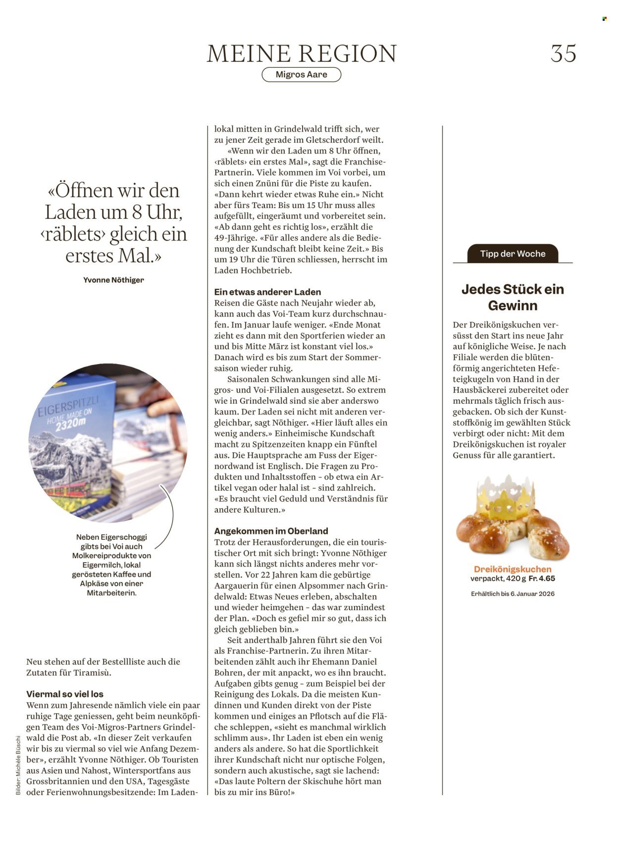 MIGROS Prospekt - Vom 30.12.2025 (2025-12-30 - 2026-01-05) | 35