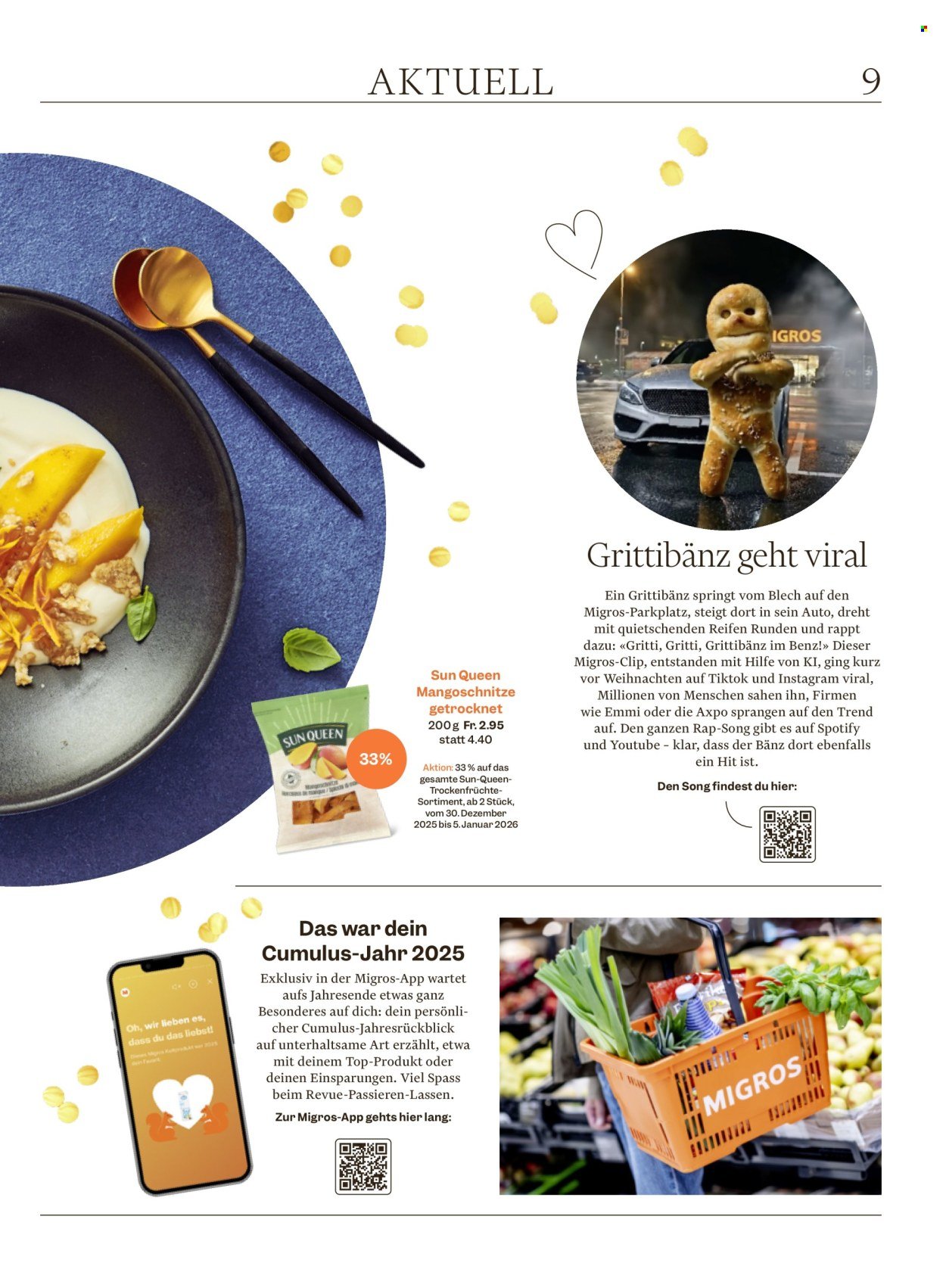 MIGROS Prospekt - Vom 30.12.2025 (2025-12-30 - 2026-01-05) | 9