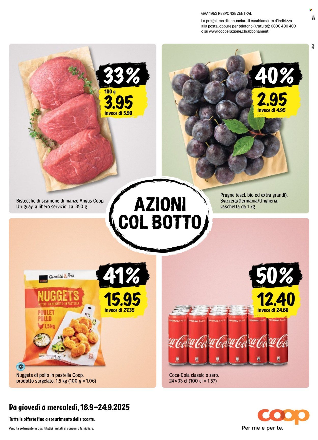 COOP Prospekt - COOPERAZIONE (2025-09-18 - 2025-09-24)