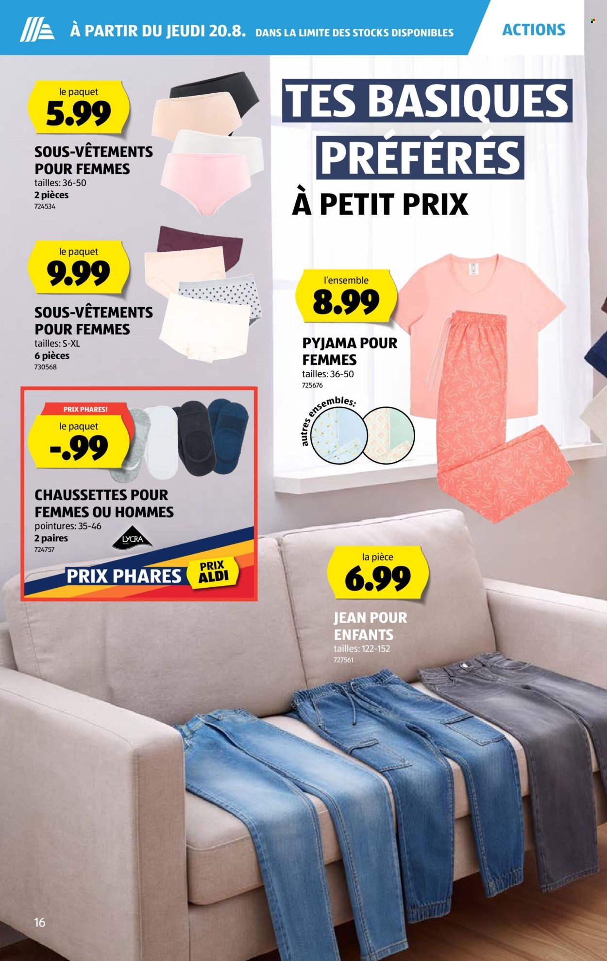ALDI Prospekt - Vom 20.8.2026