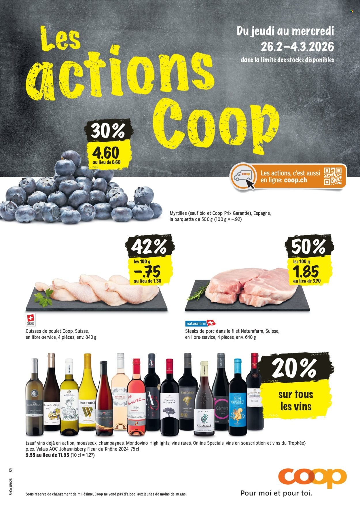 COOP Prospekt - LES ACTIONS COOP (2026-02-26 - 2026-03-04) | 1