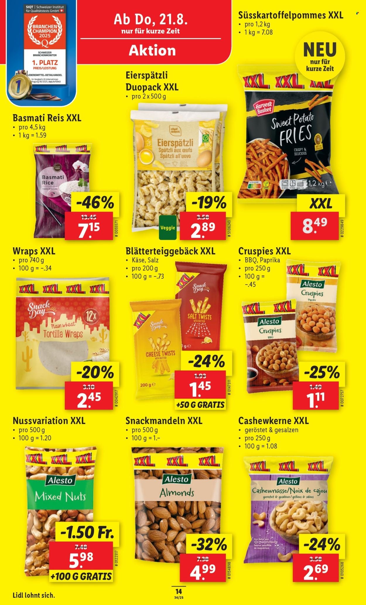 LIDL Prospekt - KW 34 (2025-08-21 - 2025-08-27)