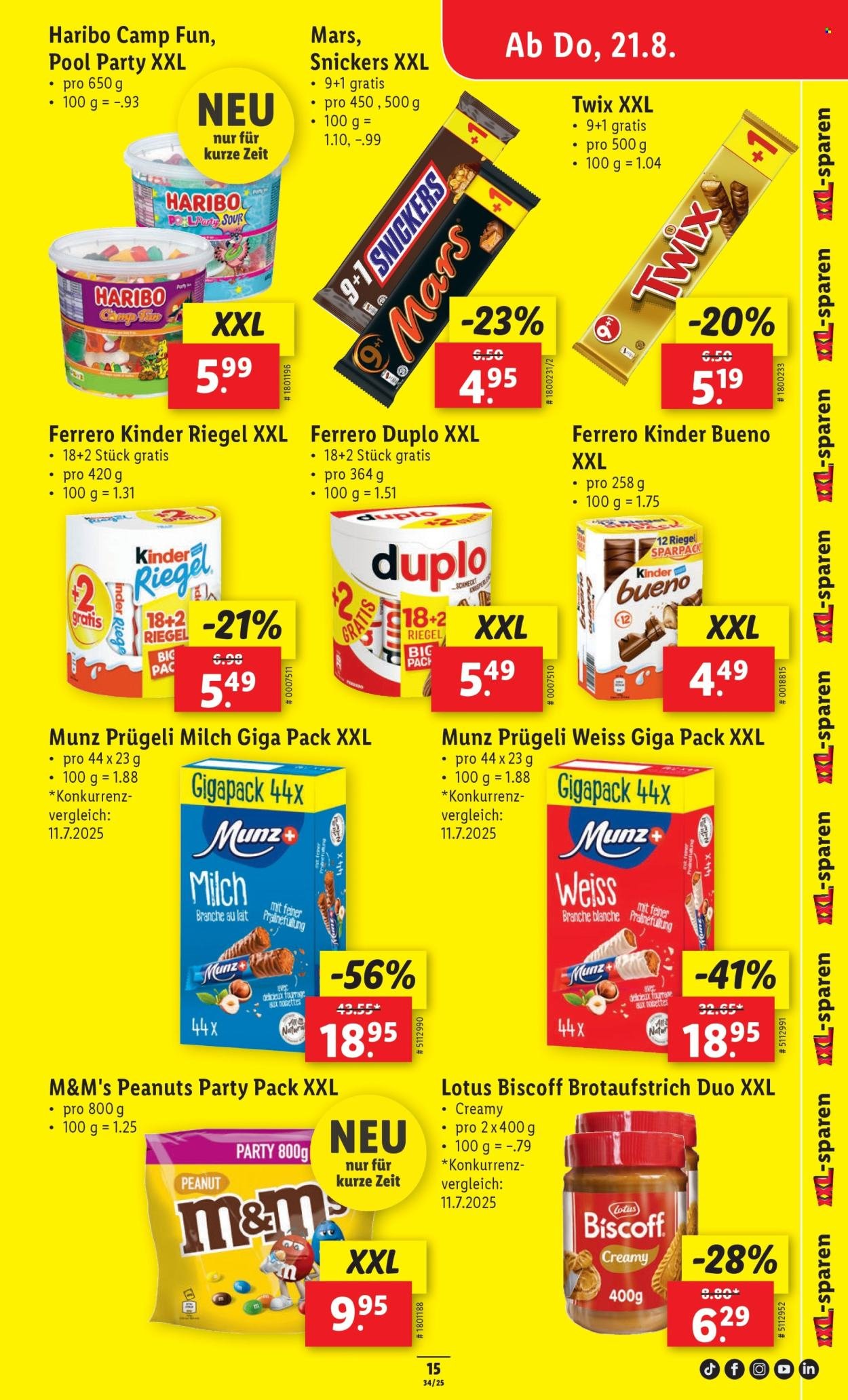 LIDL Prospekt - KW 34 (2025-08-21 - 2025-08-27)