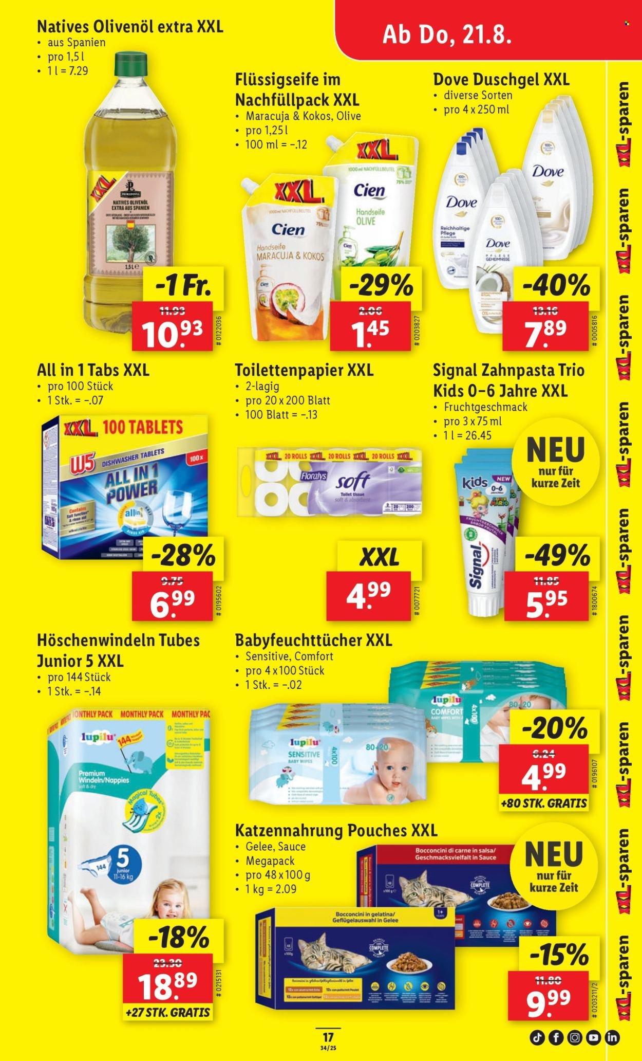 LIDL Prospekt - KW 34 (2025-08-21 - 2025-08-27)
